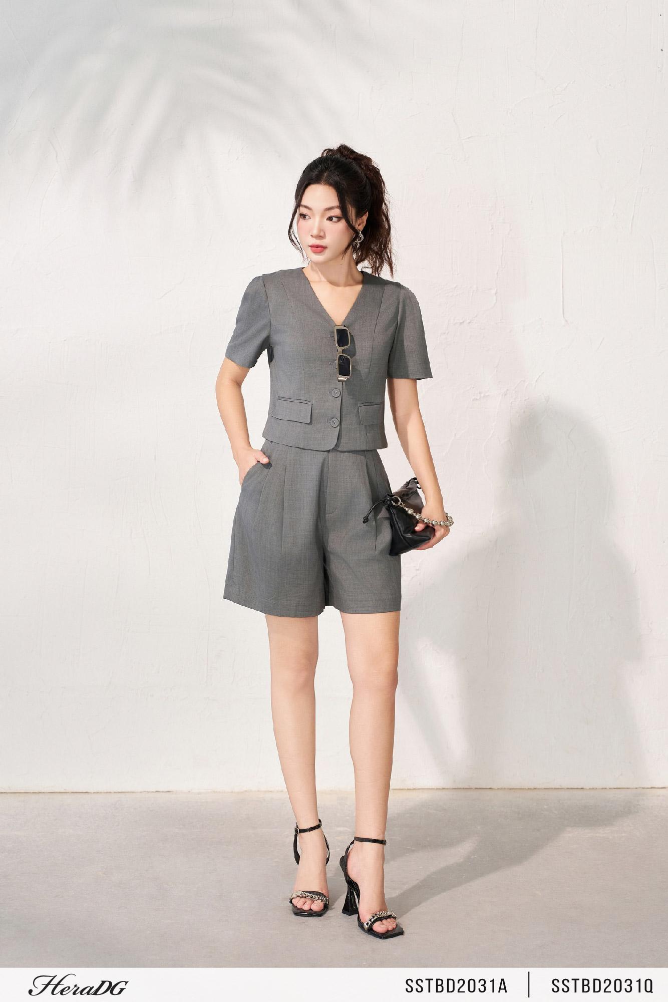 Áo kiểu lửng, cổ tim