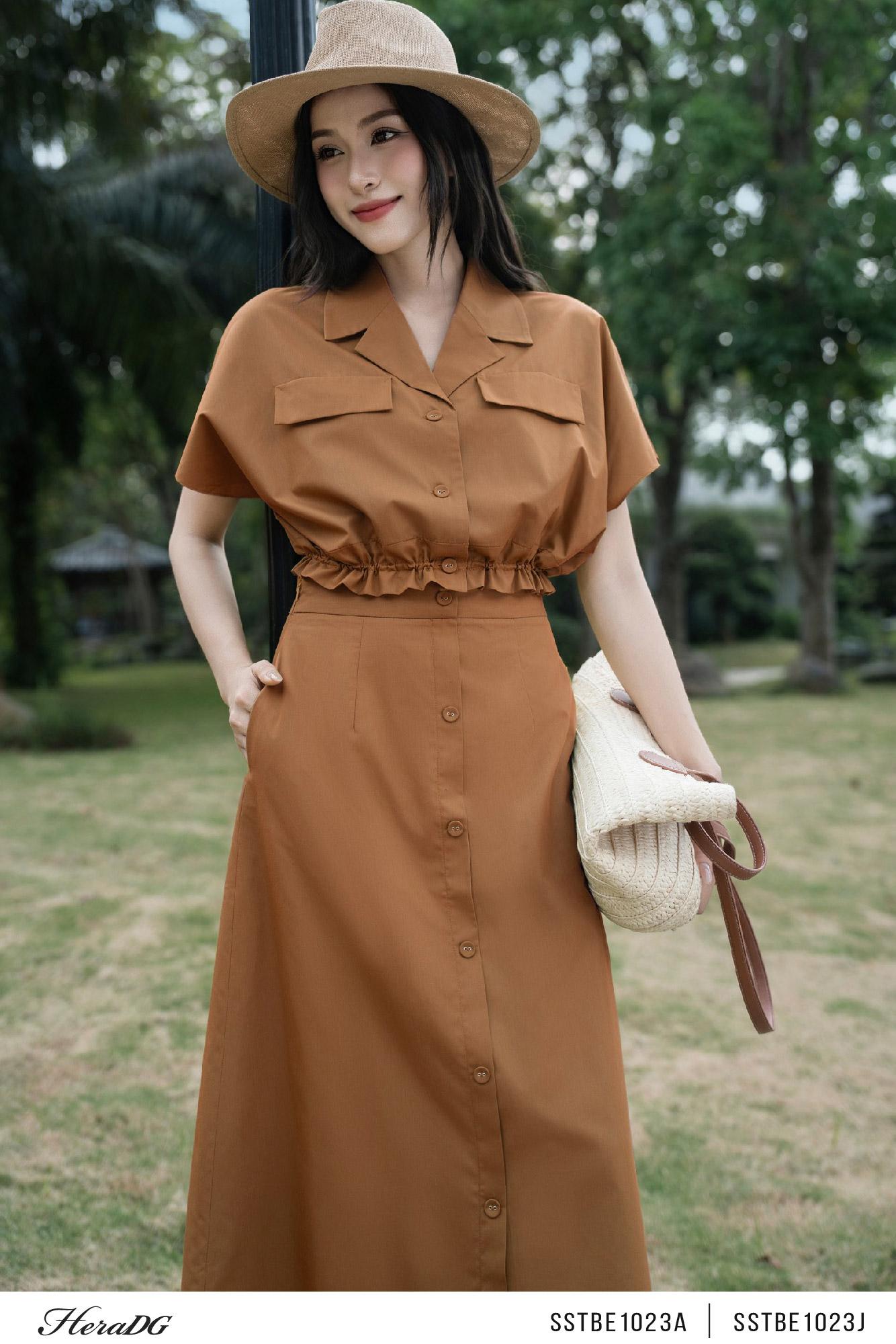 Áo kiểu cổ 2 ve
