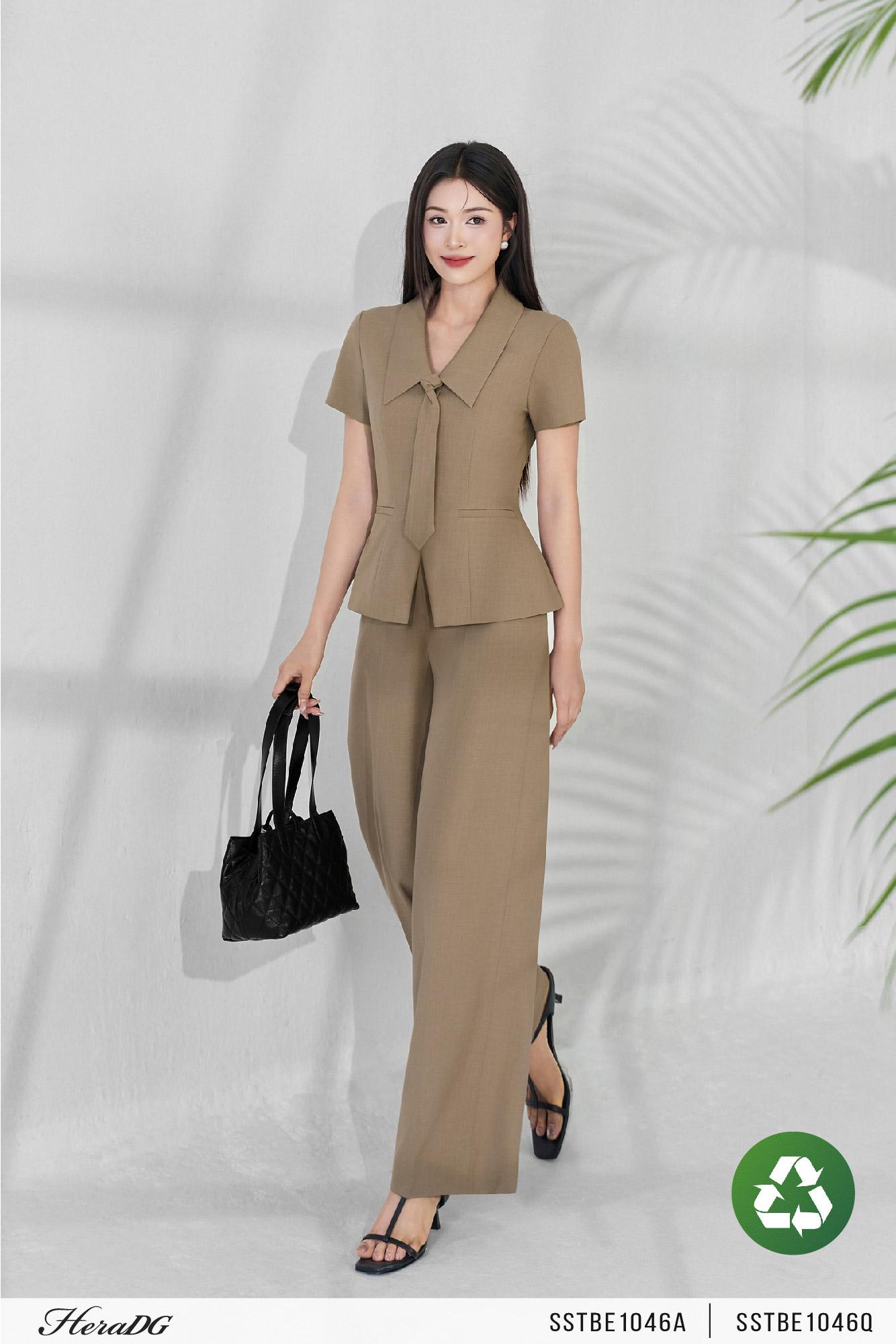 Áo kiểu cổ sam & cavat rời