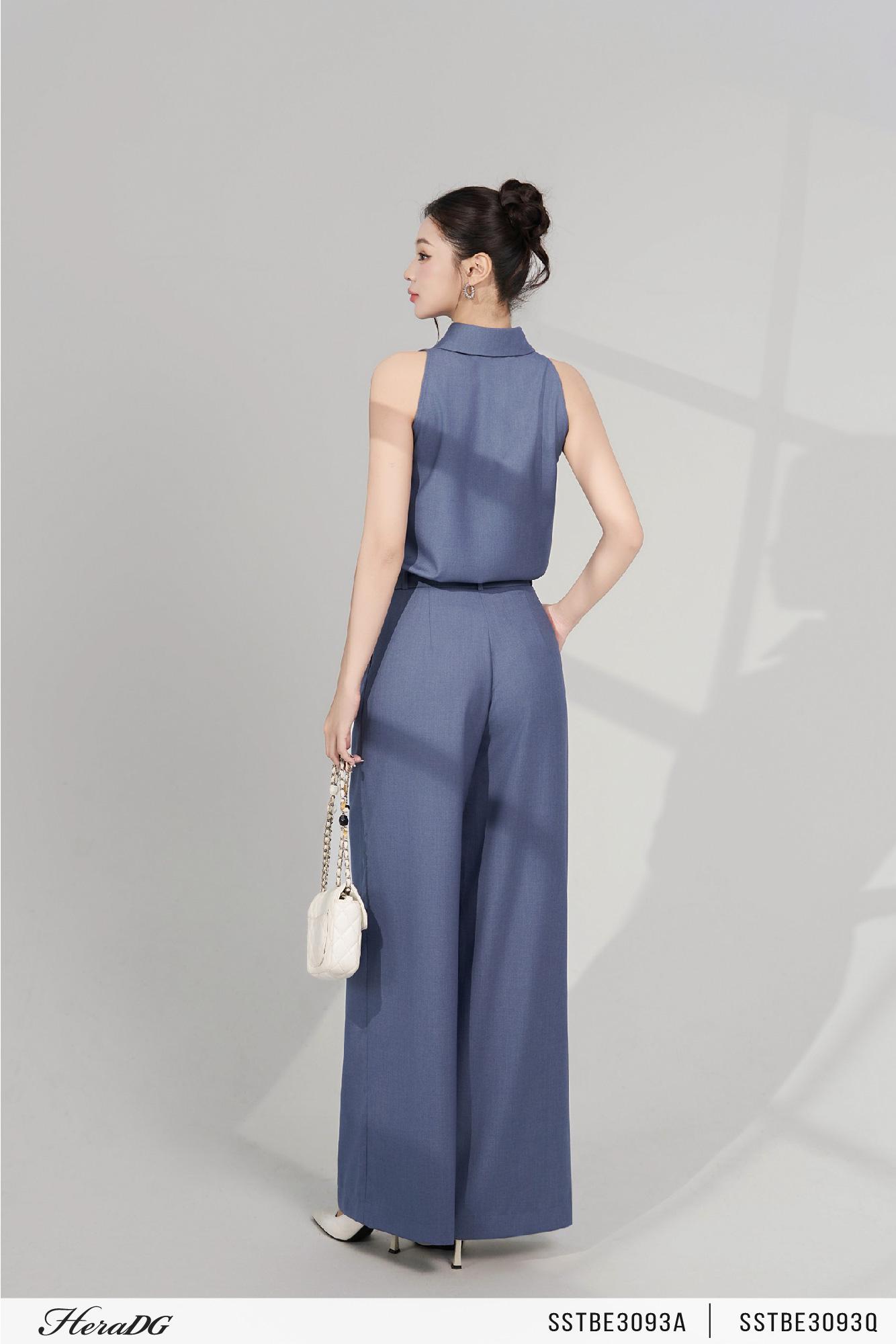 Quần suông xếp ly