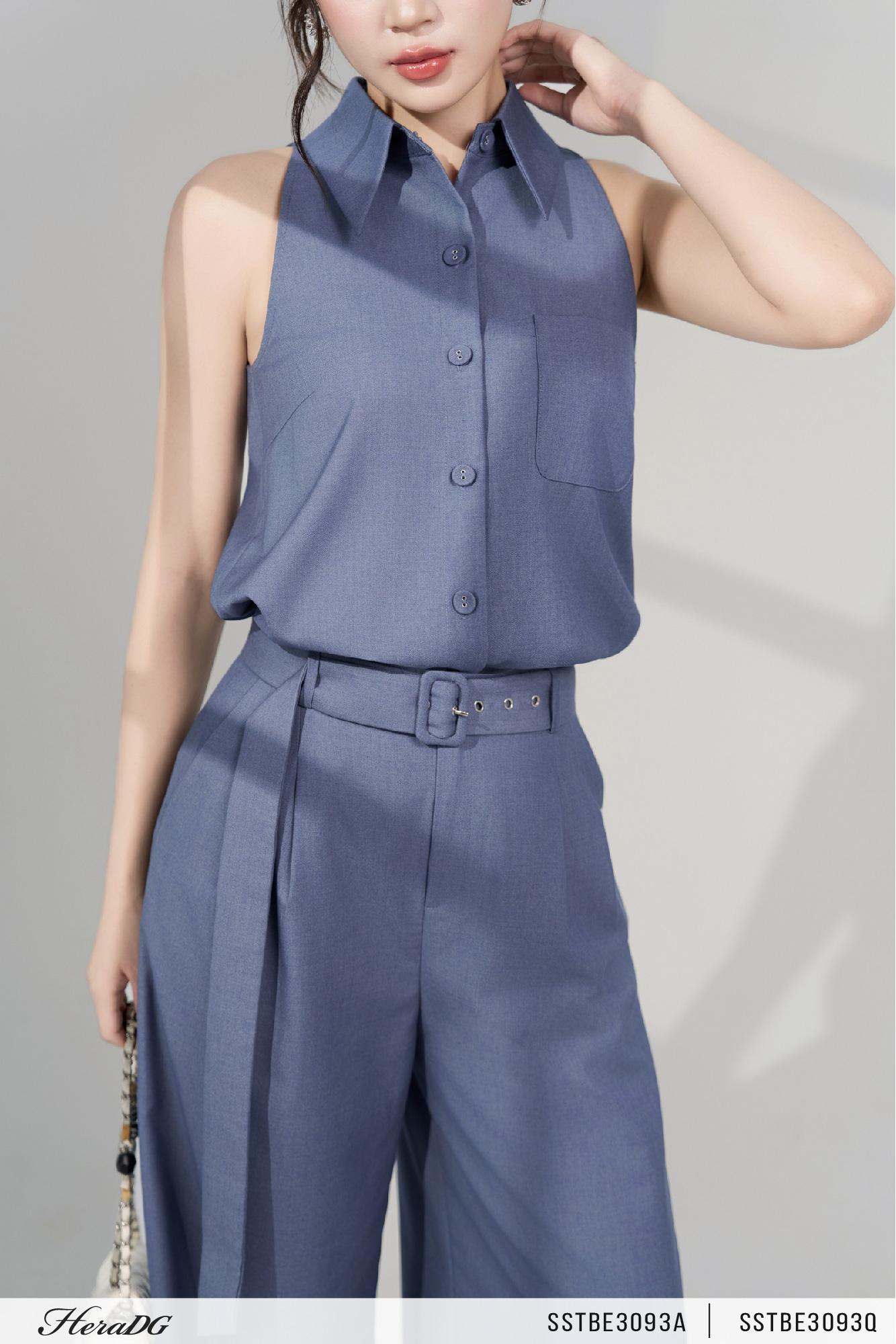 Quần suông xếp ly