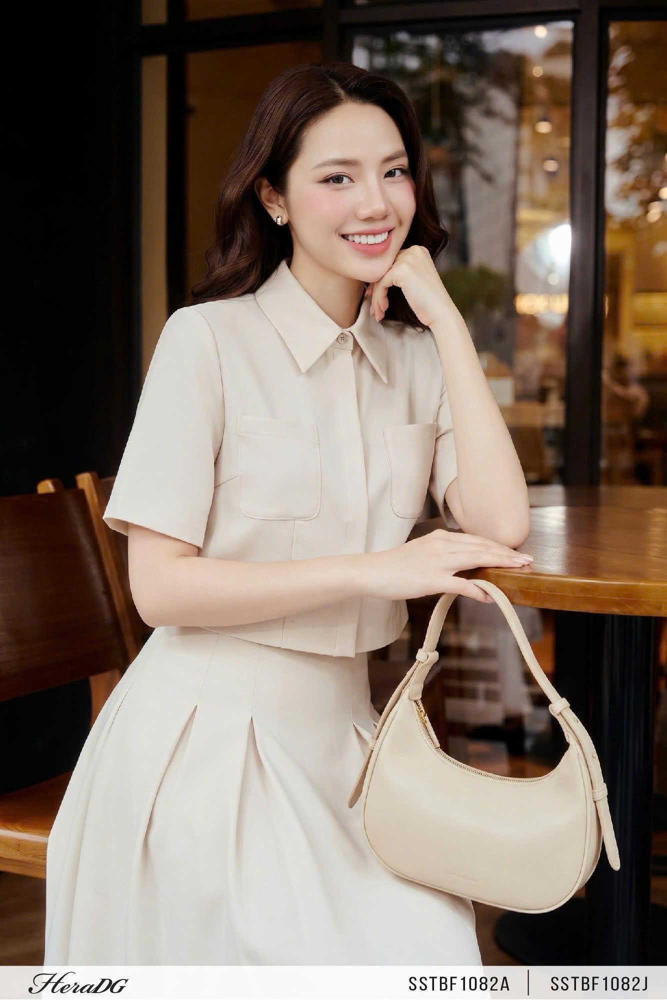 Áo sơ mi dáng croptop – ảnh 3