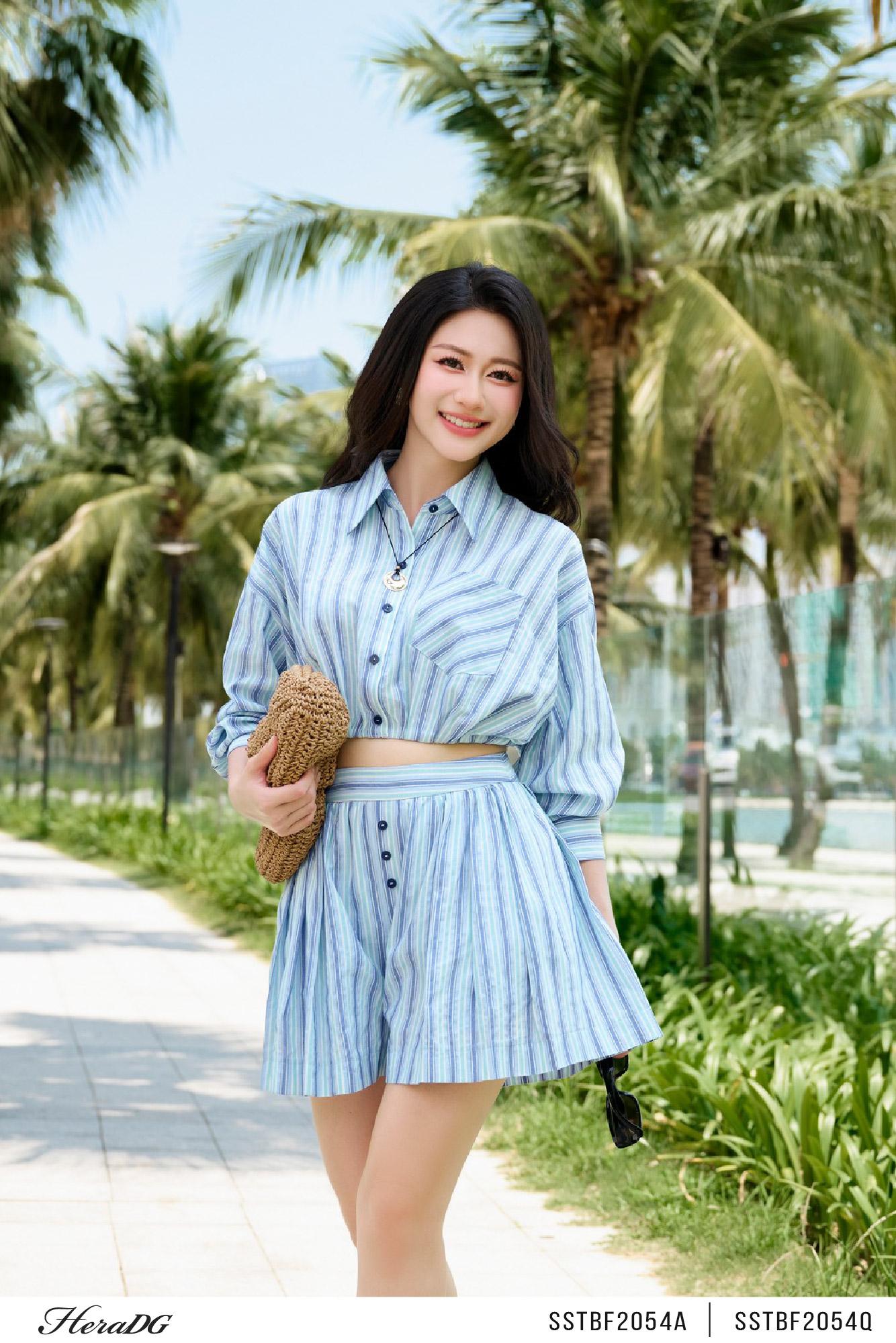 Quần short giả váy