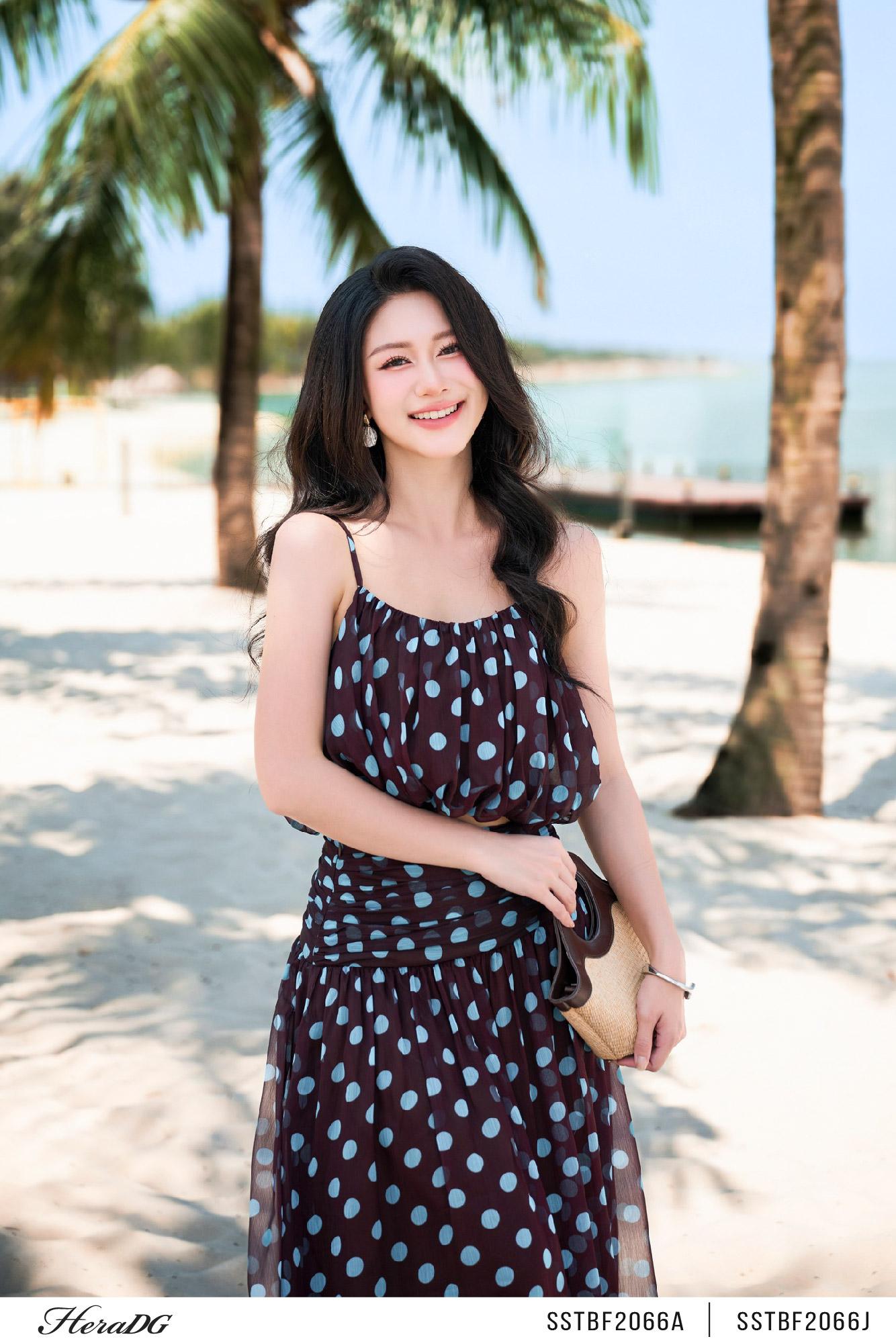 Chân váy xòe cạp lệch – ảnh 3