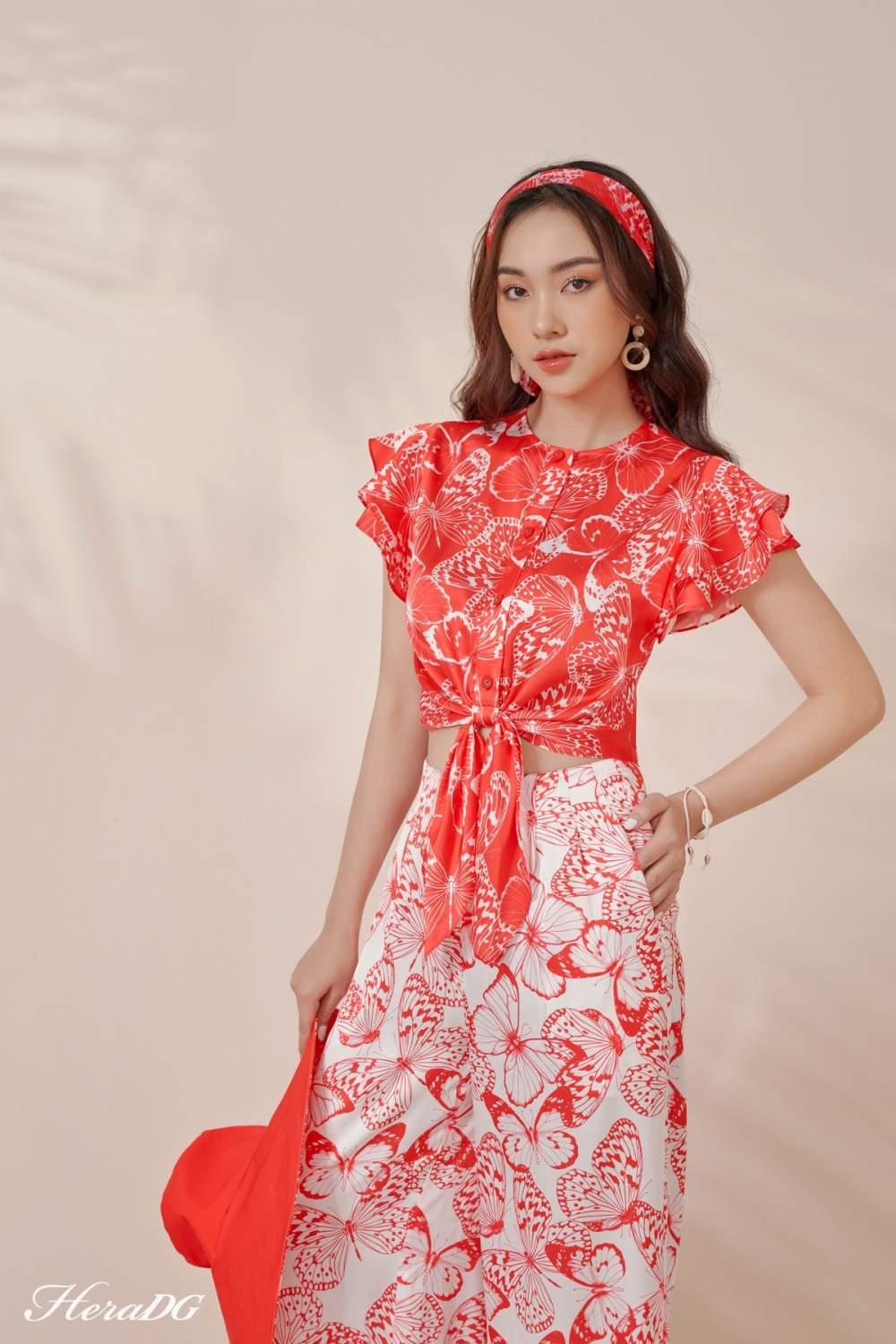 Áo kiểu tay bèo