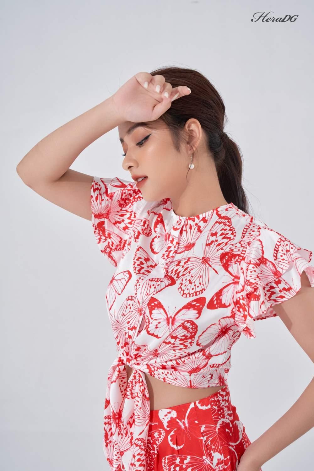 Áo kiểu tay bèo