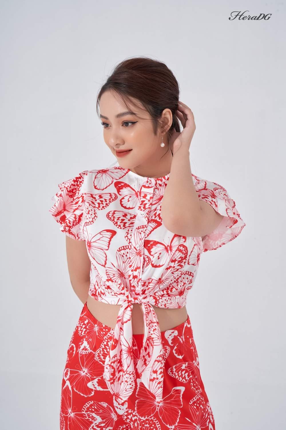 Áo kiểu tay bèo