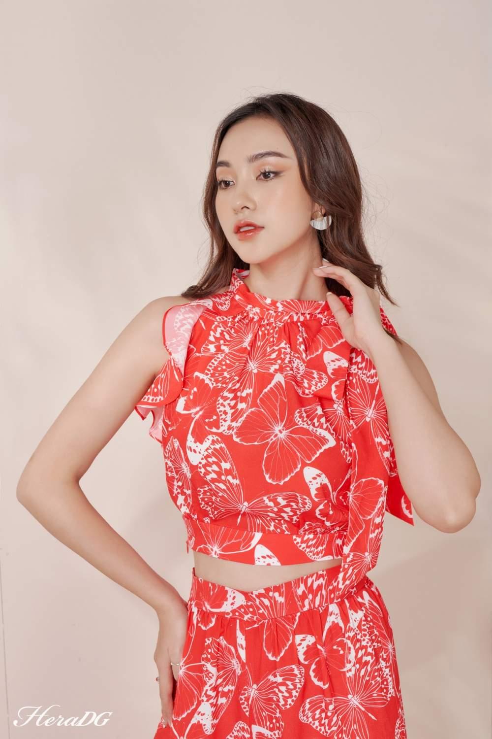 Quần suông bèo gấu
