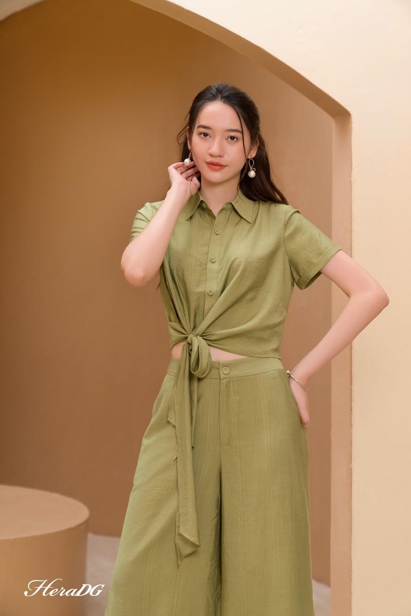Quần suông ống rộng