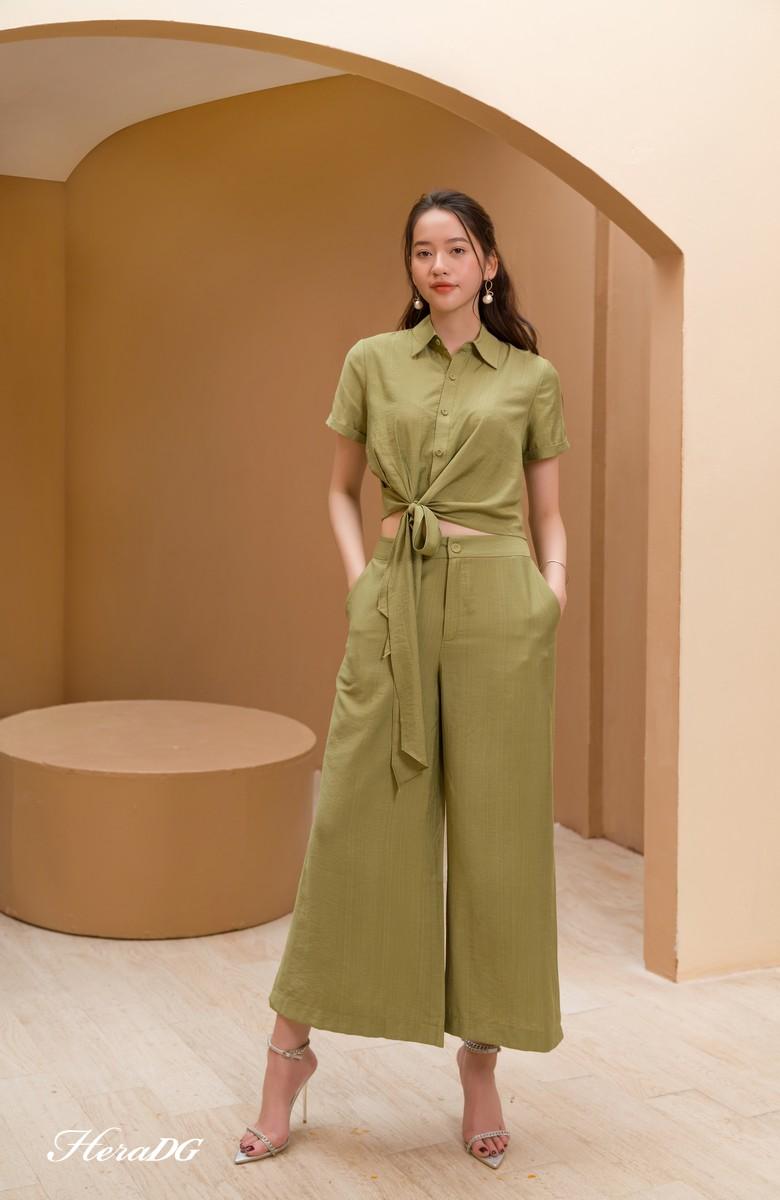 Quần suông ống rộng