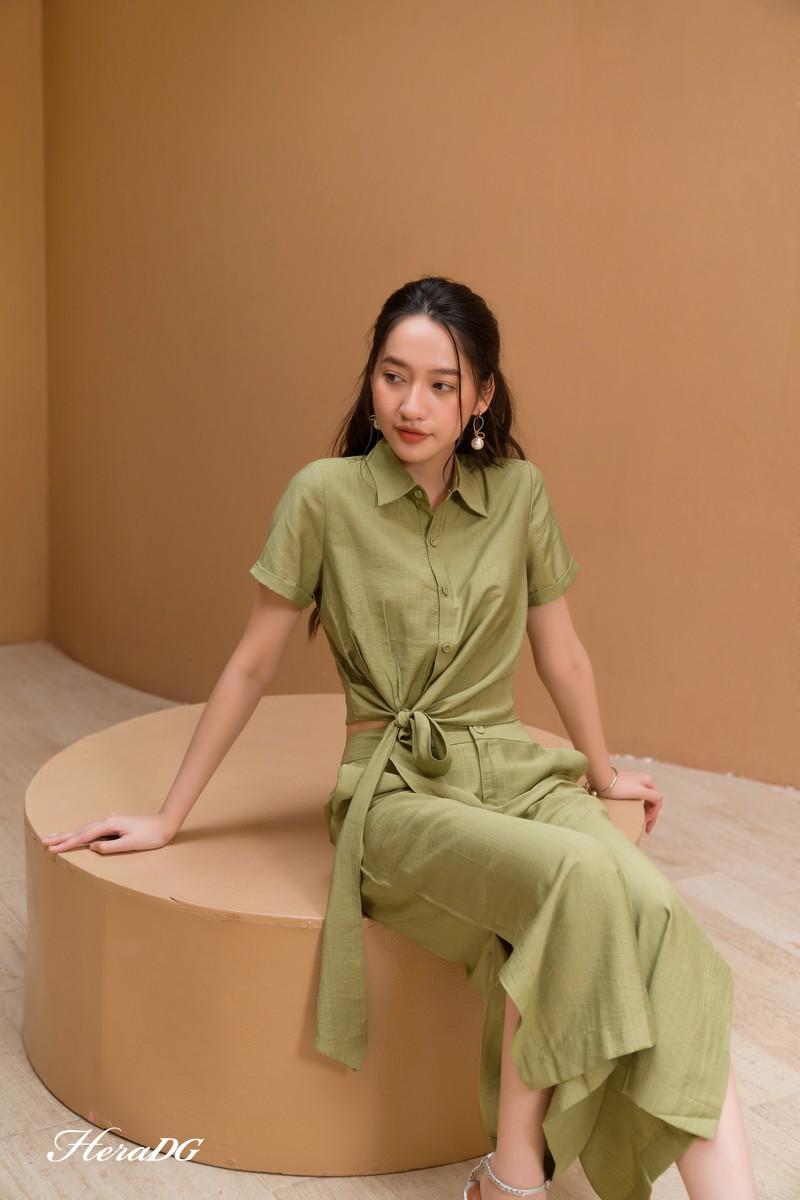 Quần suông ống rộng