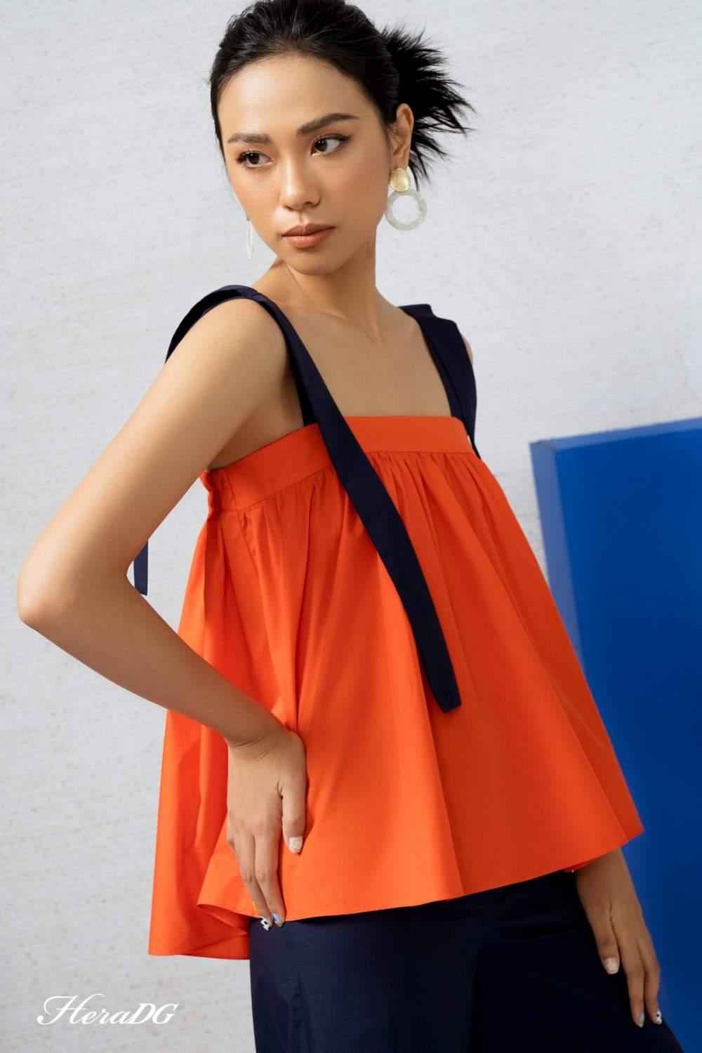 Áo 2 dây nhún ngực