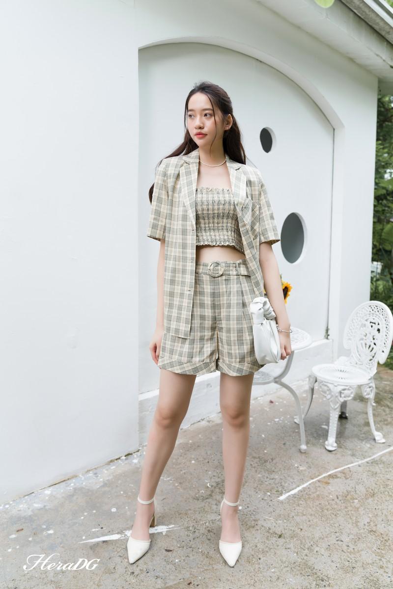 Quần short lơ vê gấu