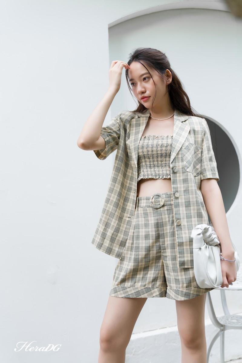 Quần short lơ vê gấu