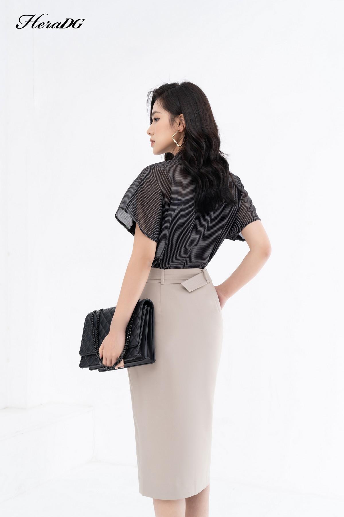 Áo tay liền túi ngực