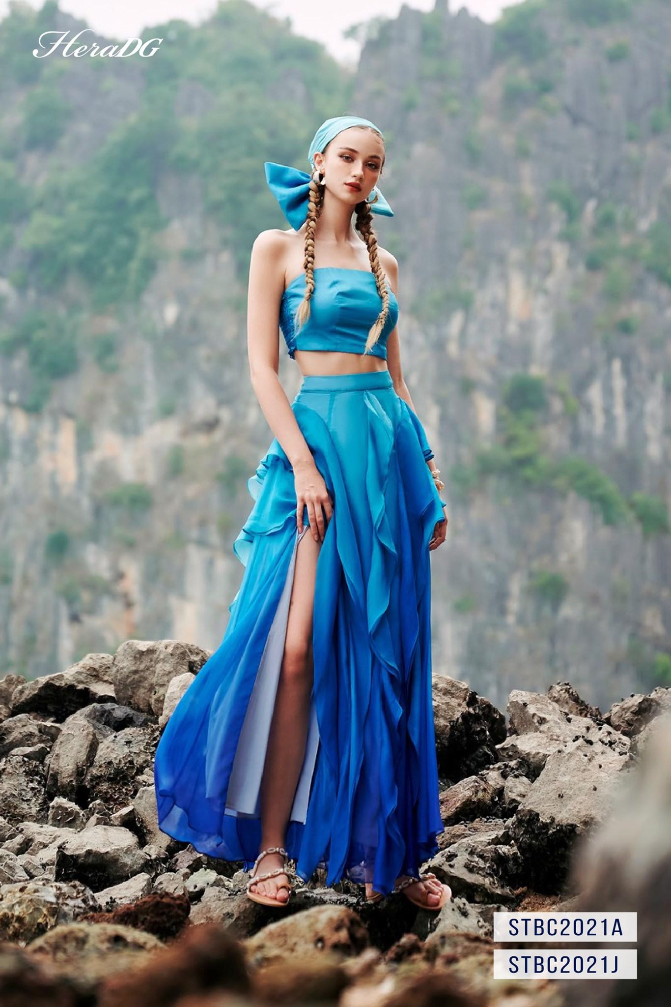 Áo cúp ngực croptop