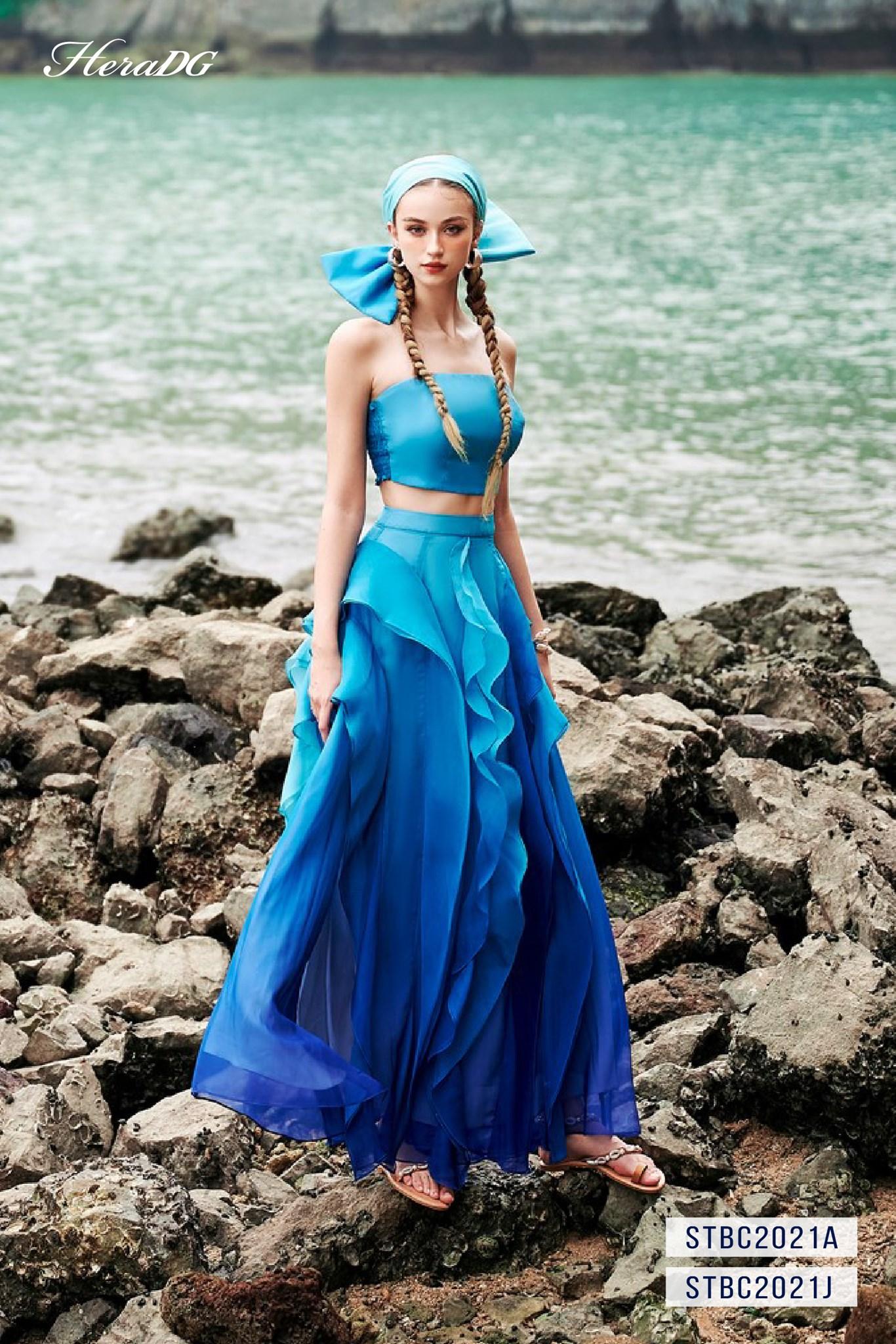 Áo cúp ngực croptop