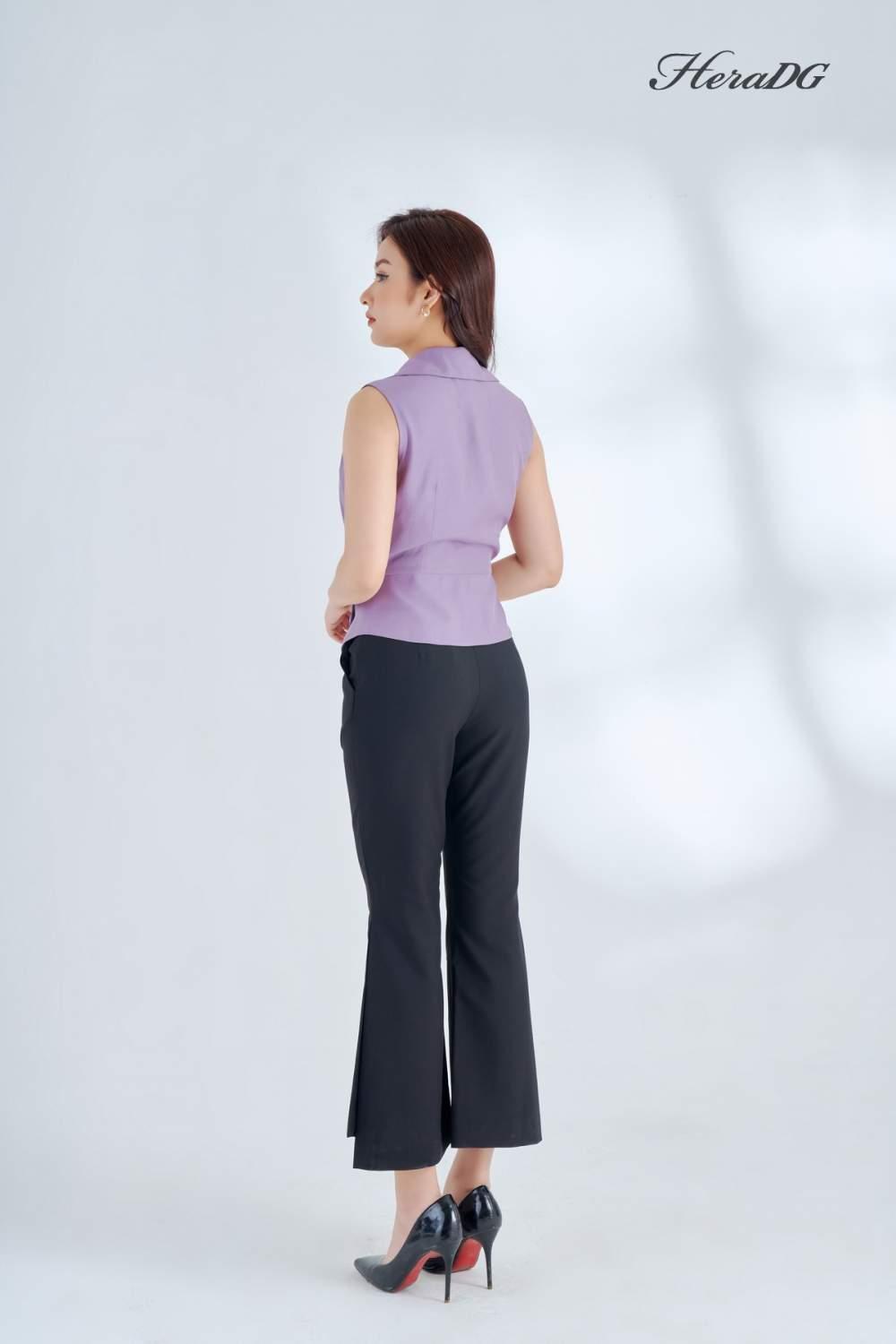 Áo kiểu vạt chồng