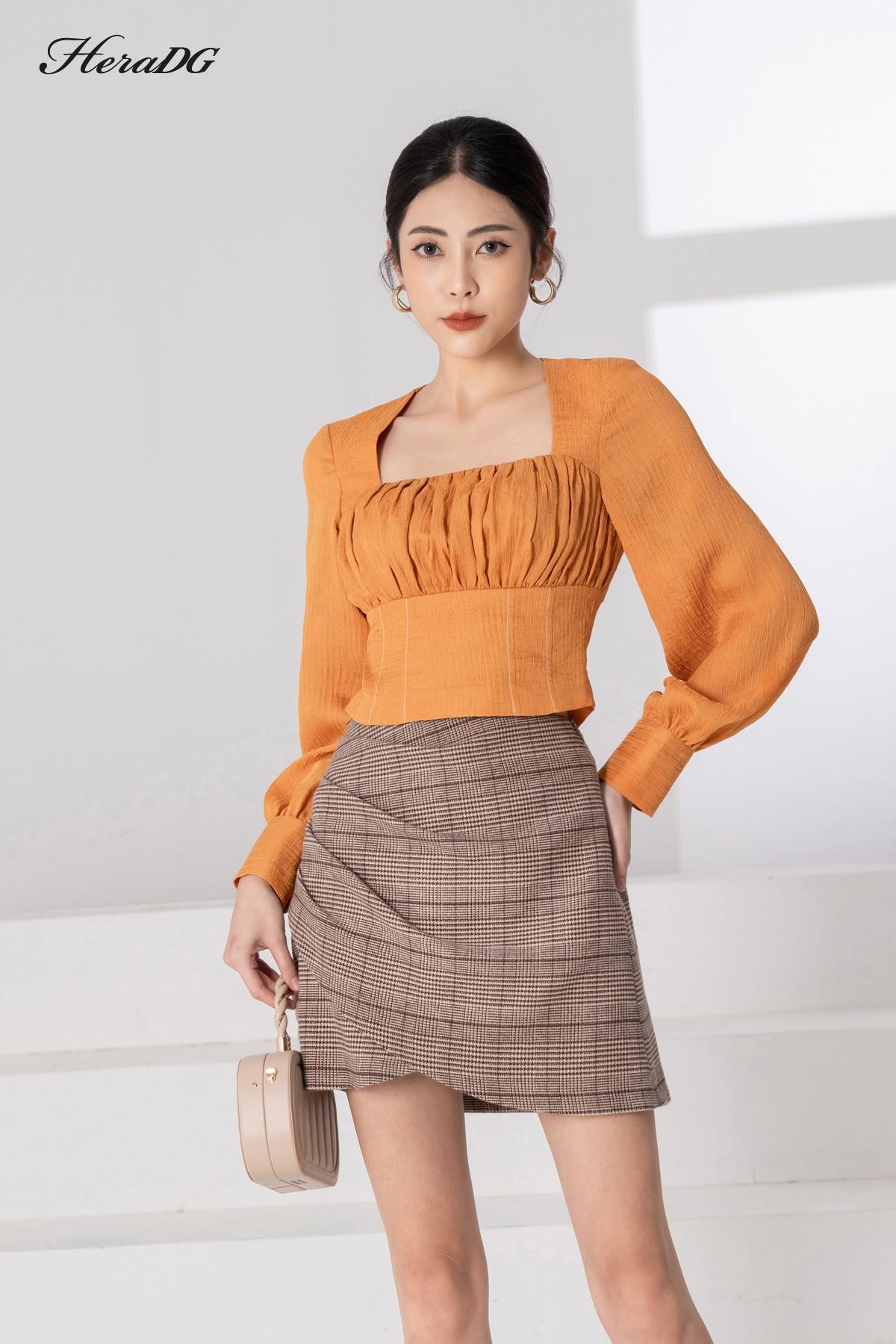 Áo crotop dài tay