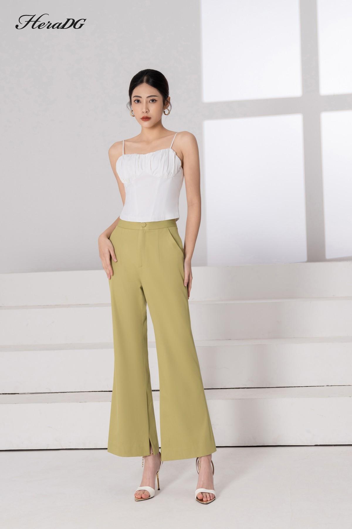 Áo 2 dây nhún cúp ngực