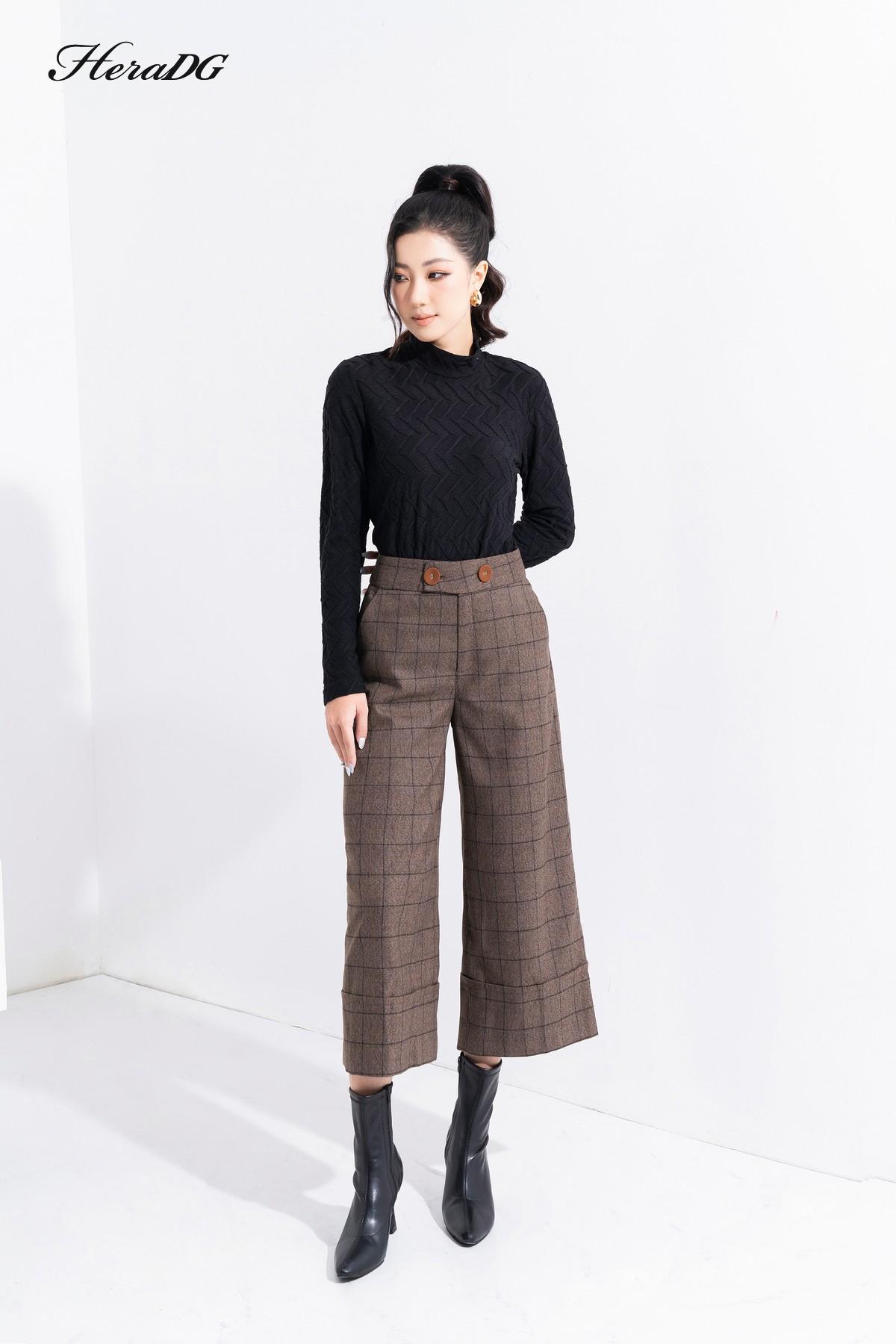Áo len cổ 5 phân
