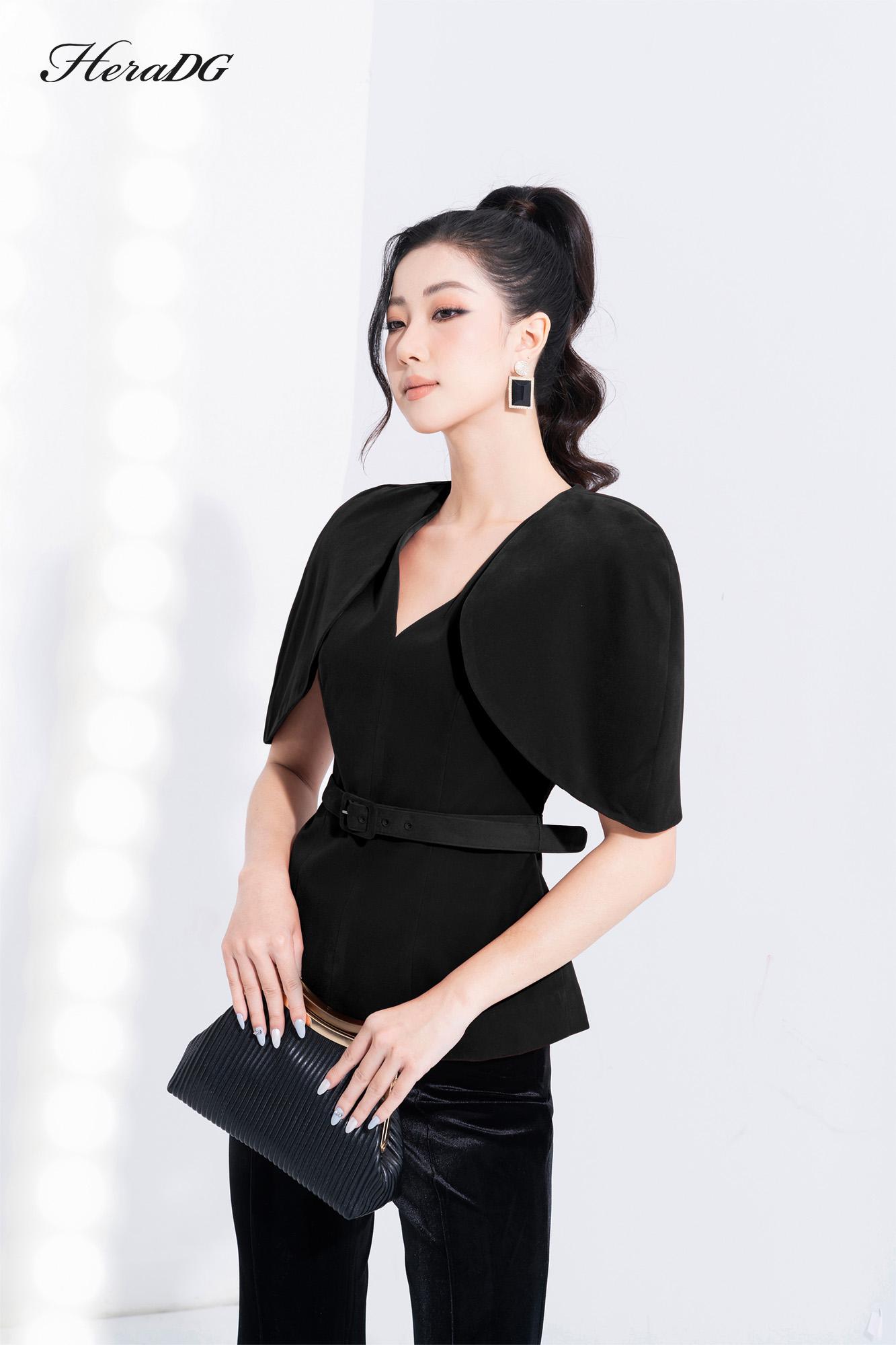 Áo phủ vai chờm