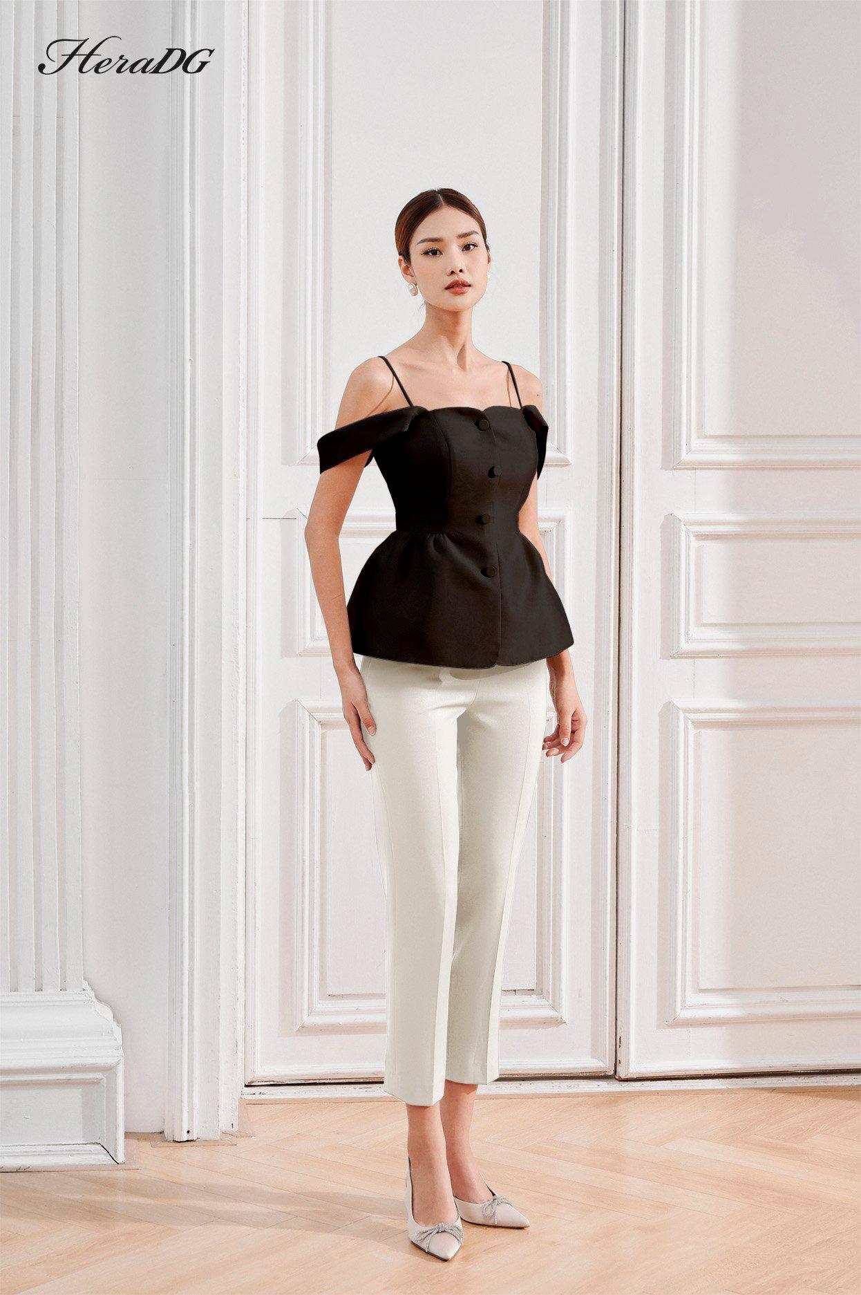 Áo peplum cúp ngực