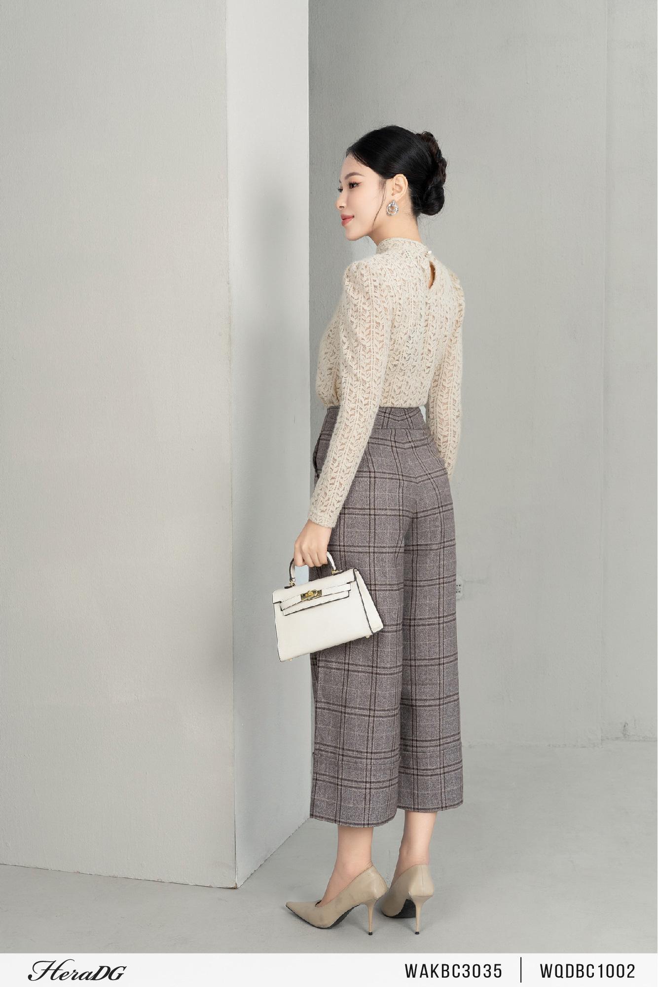 Áo len cổ 3cm