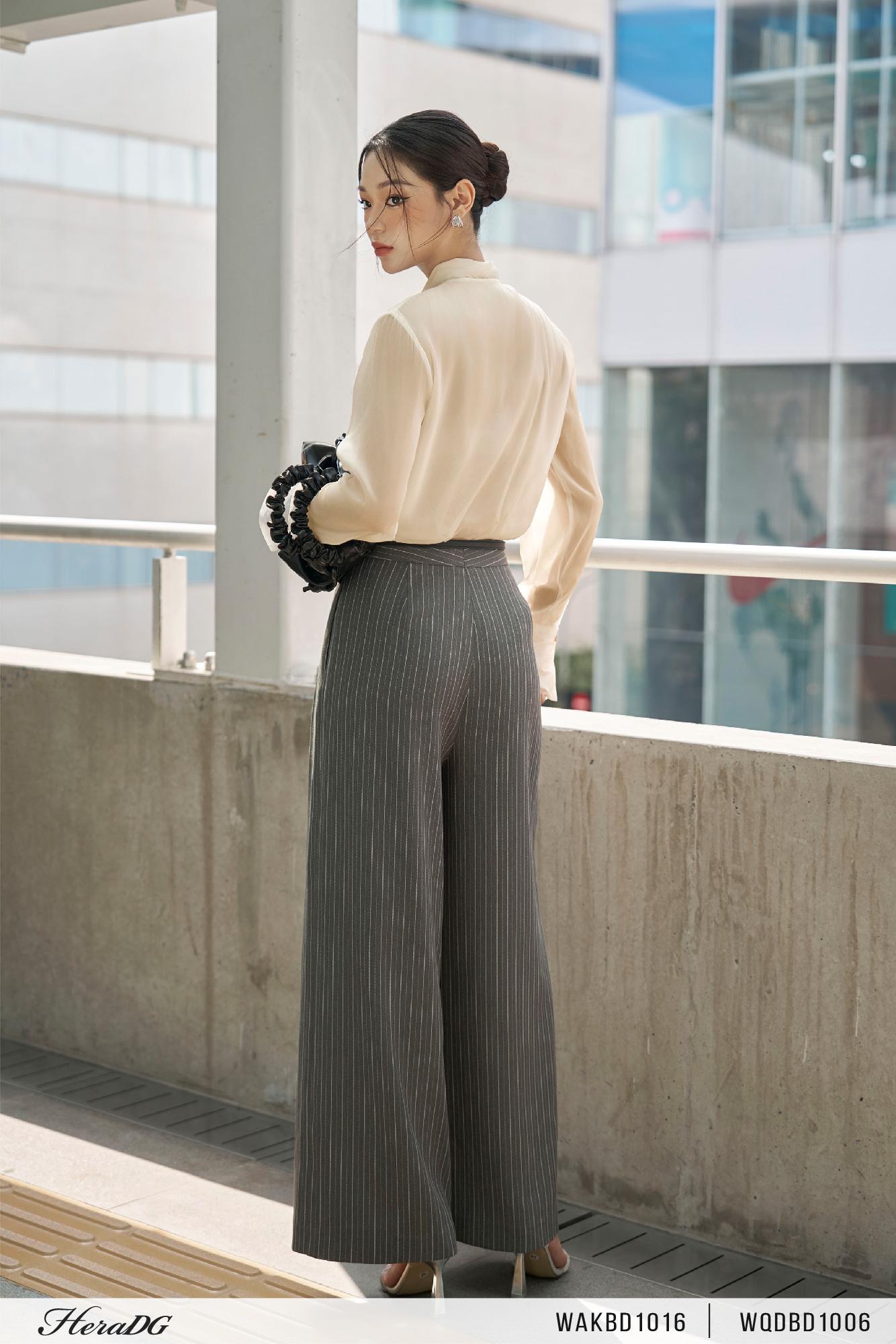 Áo kiểu cổ nơ