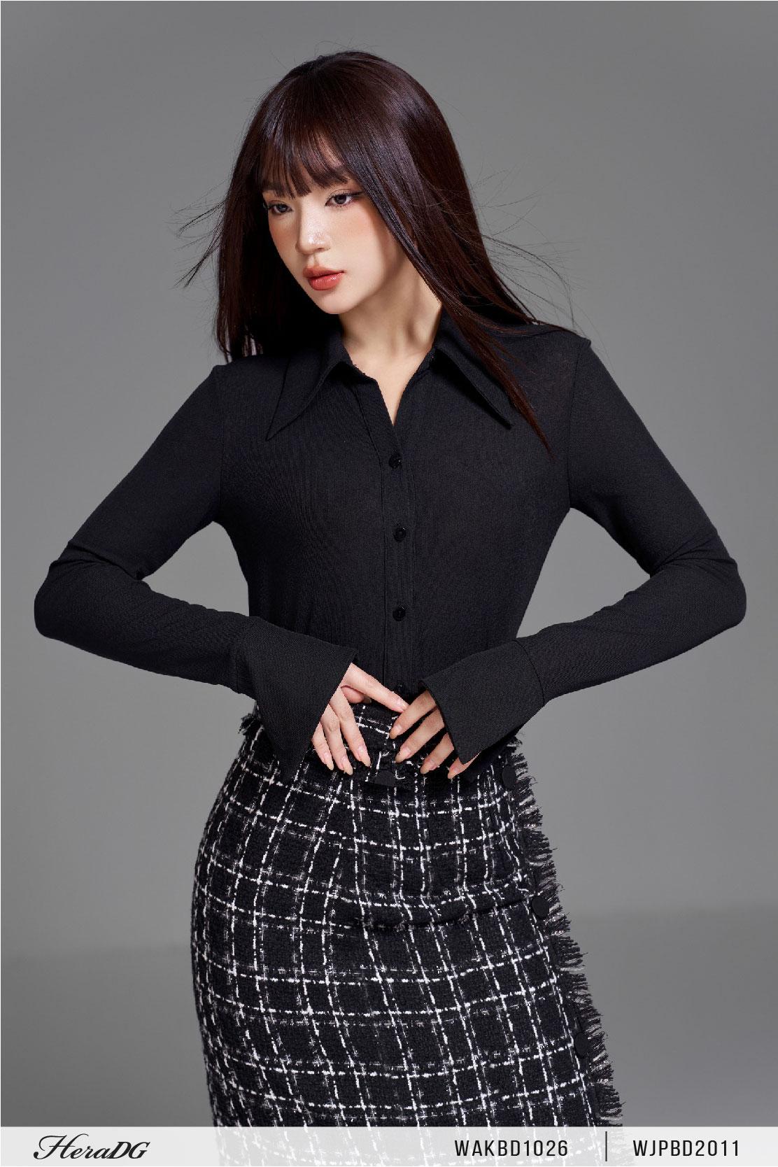 Áo len cổ đức