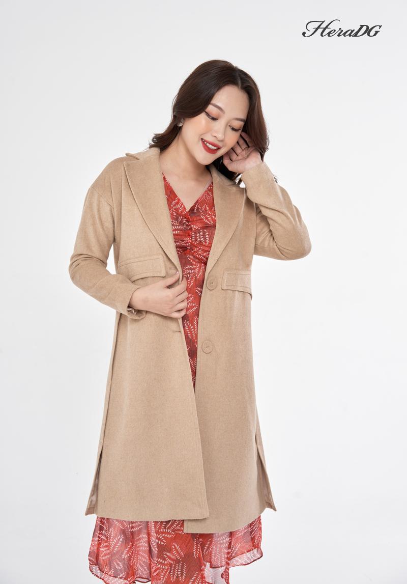 Áo mangto xẻ sườn