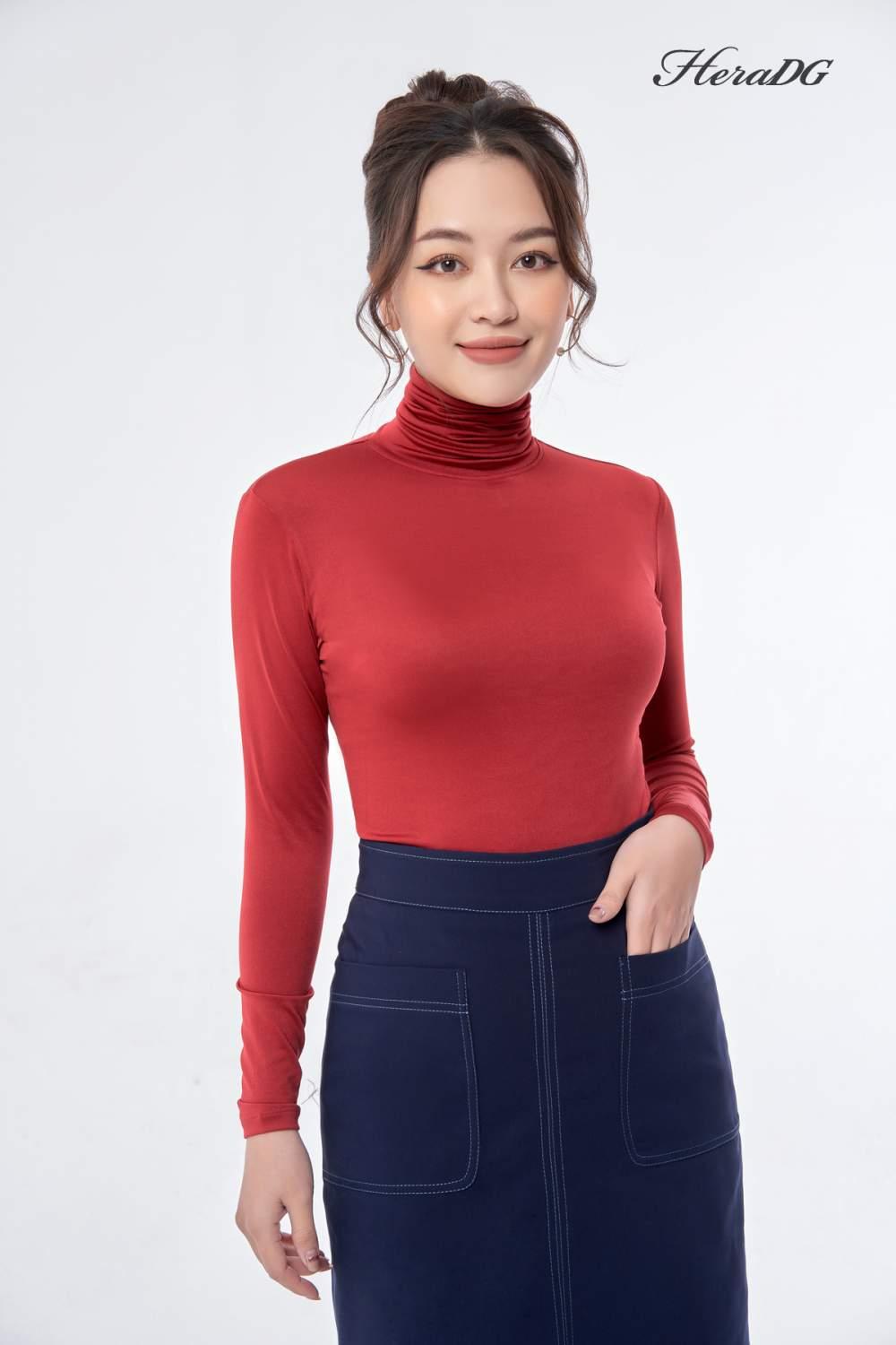 Áo giữ nhiệt cổ lọ