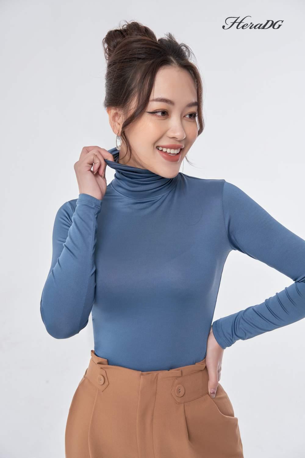 Áo giữ nhiệt cổ lọ