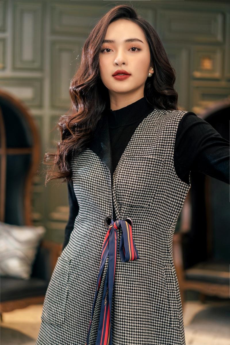 Áo dạ khâu tay gile