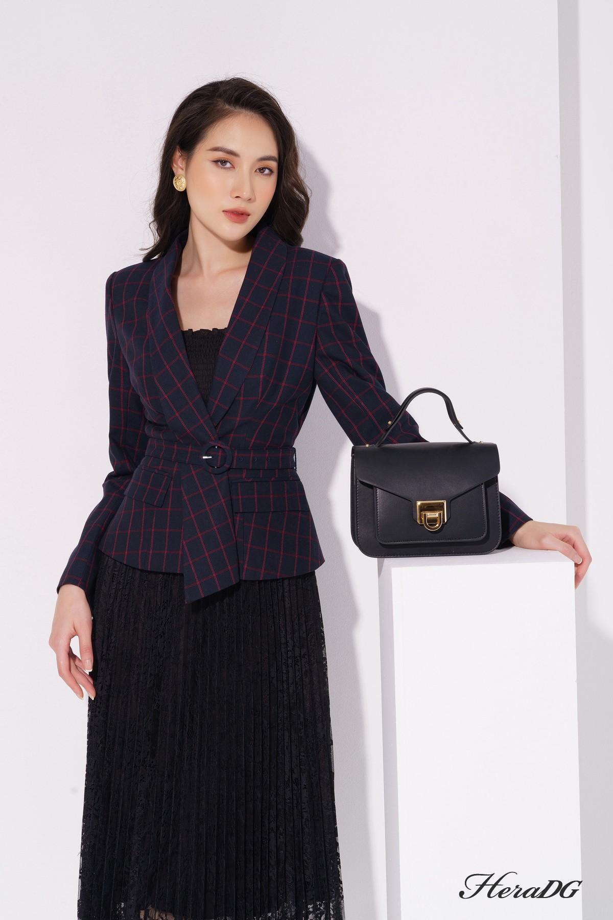 Áo vest 1 ve cách điệu