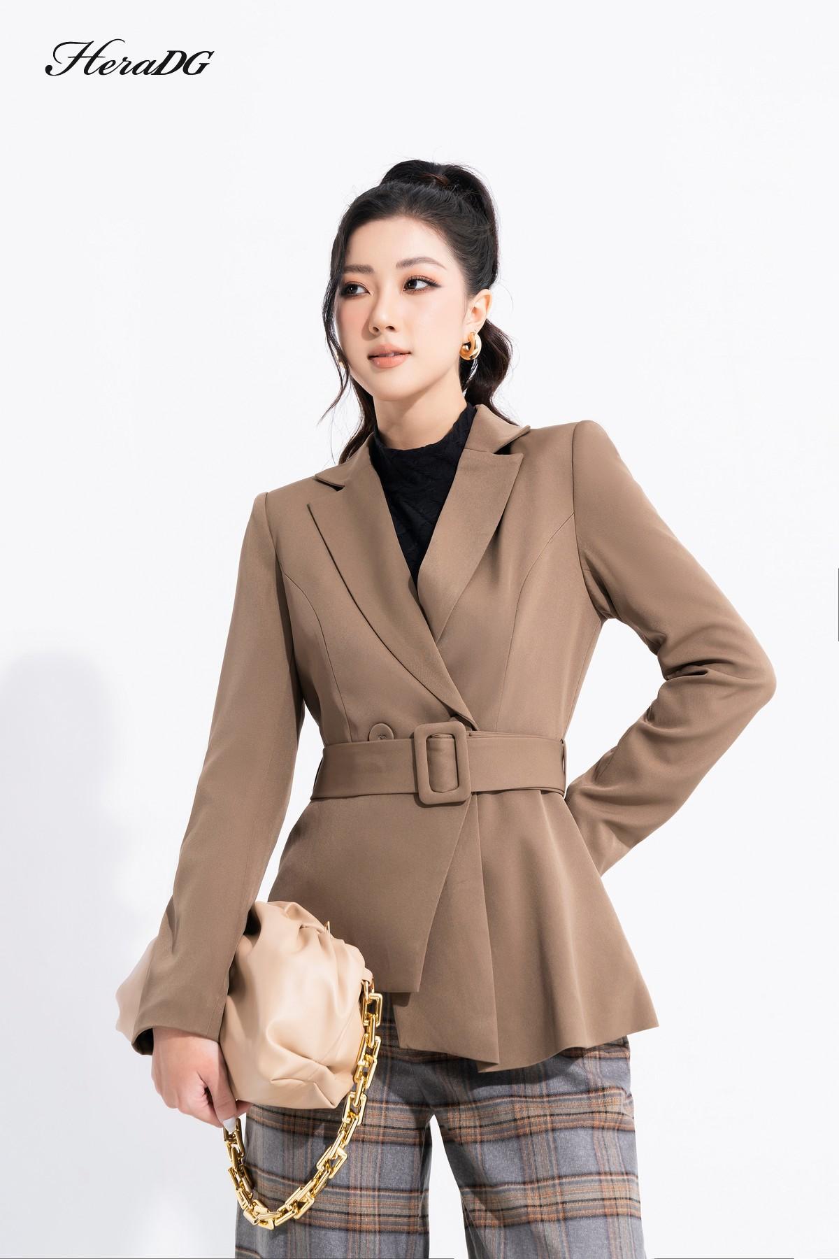 Áo vest thắt đai