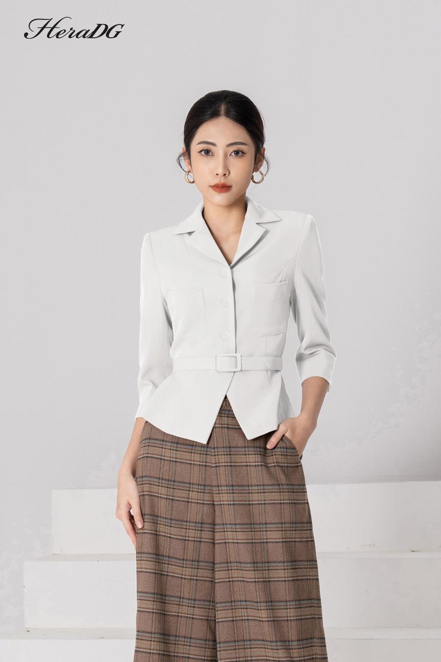Áo vest dáng ngắn