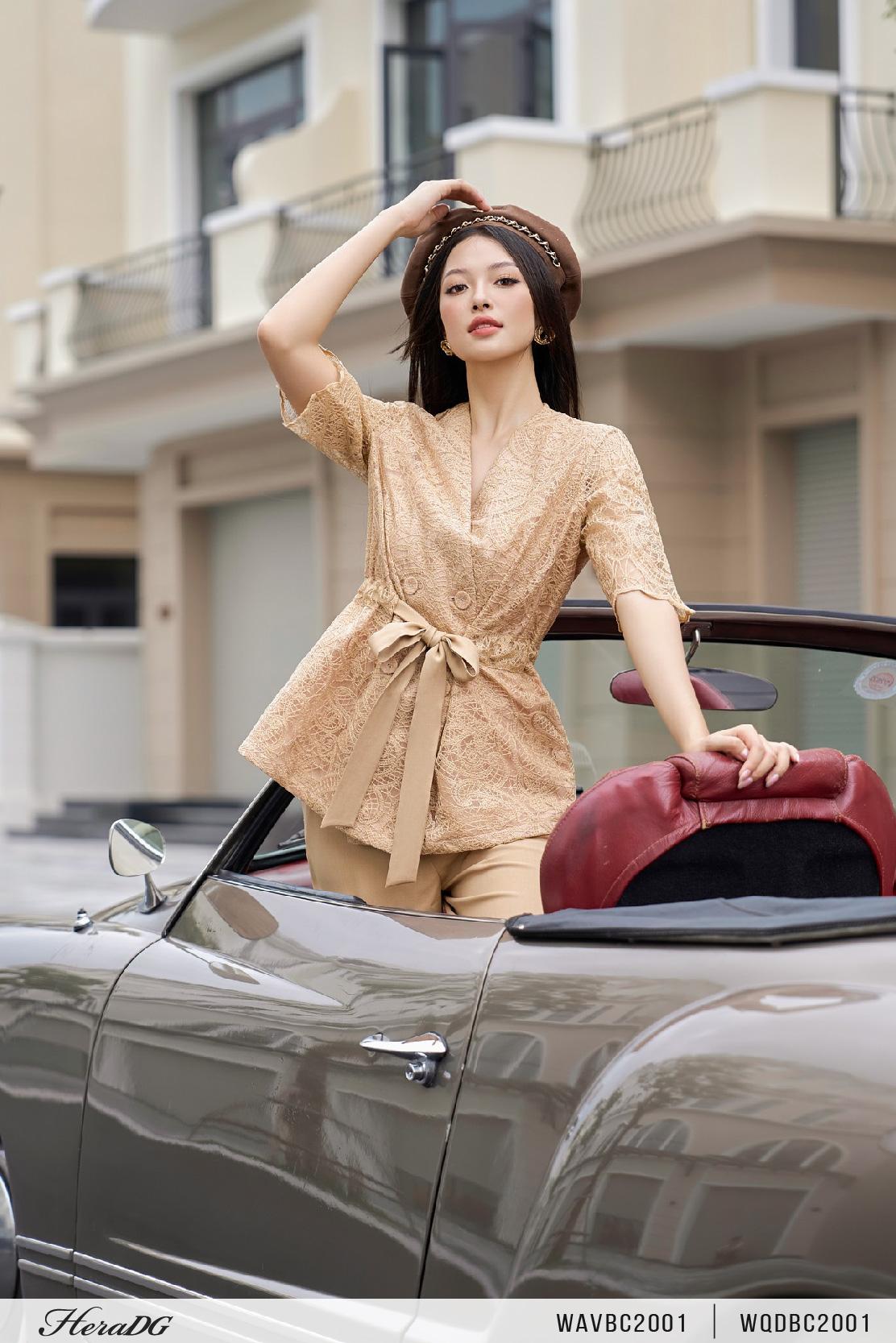 Áo ren cộc tay