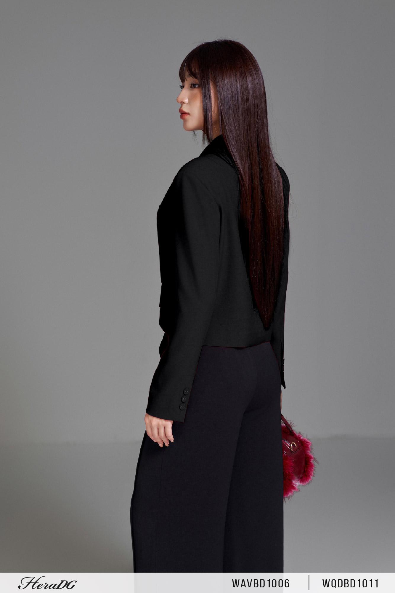 Áo vest dáng ngắn