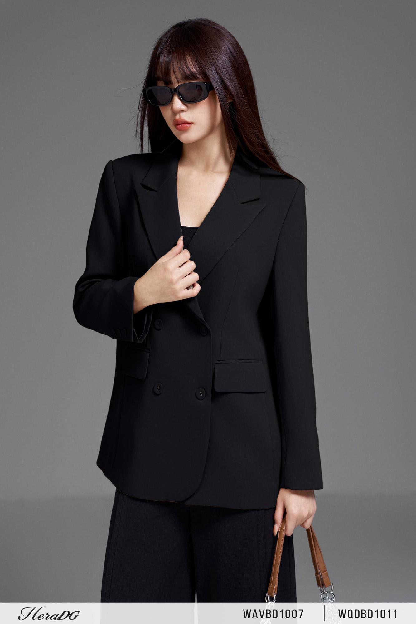 Áo blazer cổ ve vếch