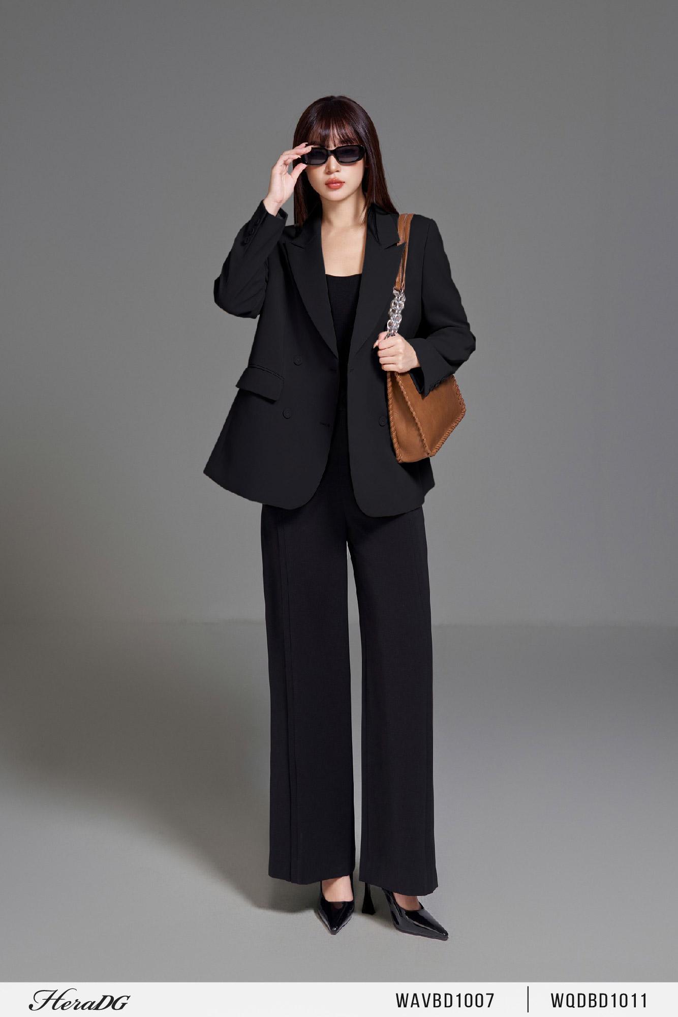 Áo blazer cổ ve vếch