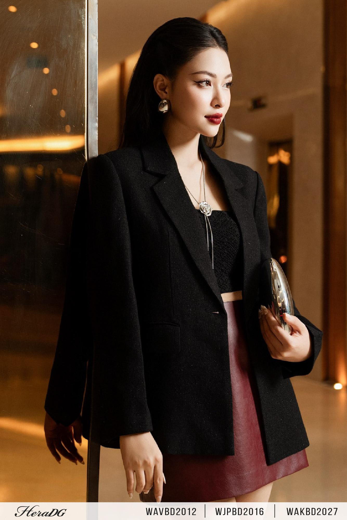 Áo blazer dáng suông