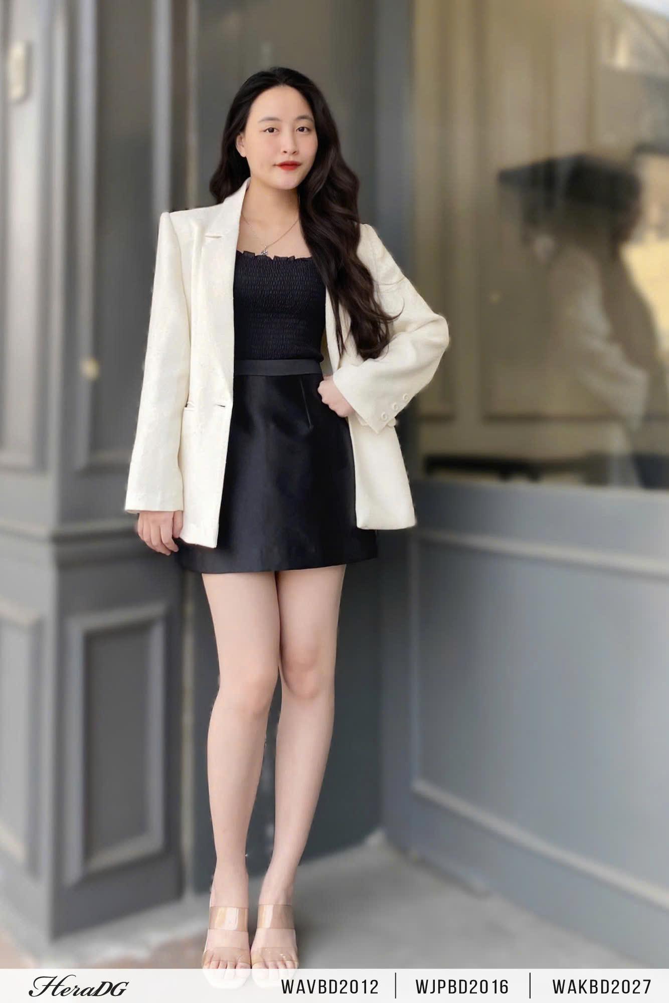Áo blazer dáng suông