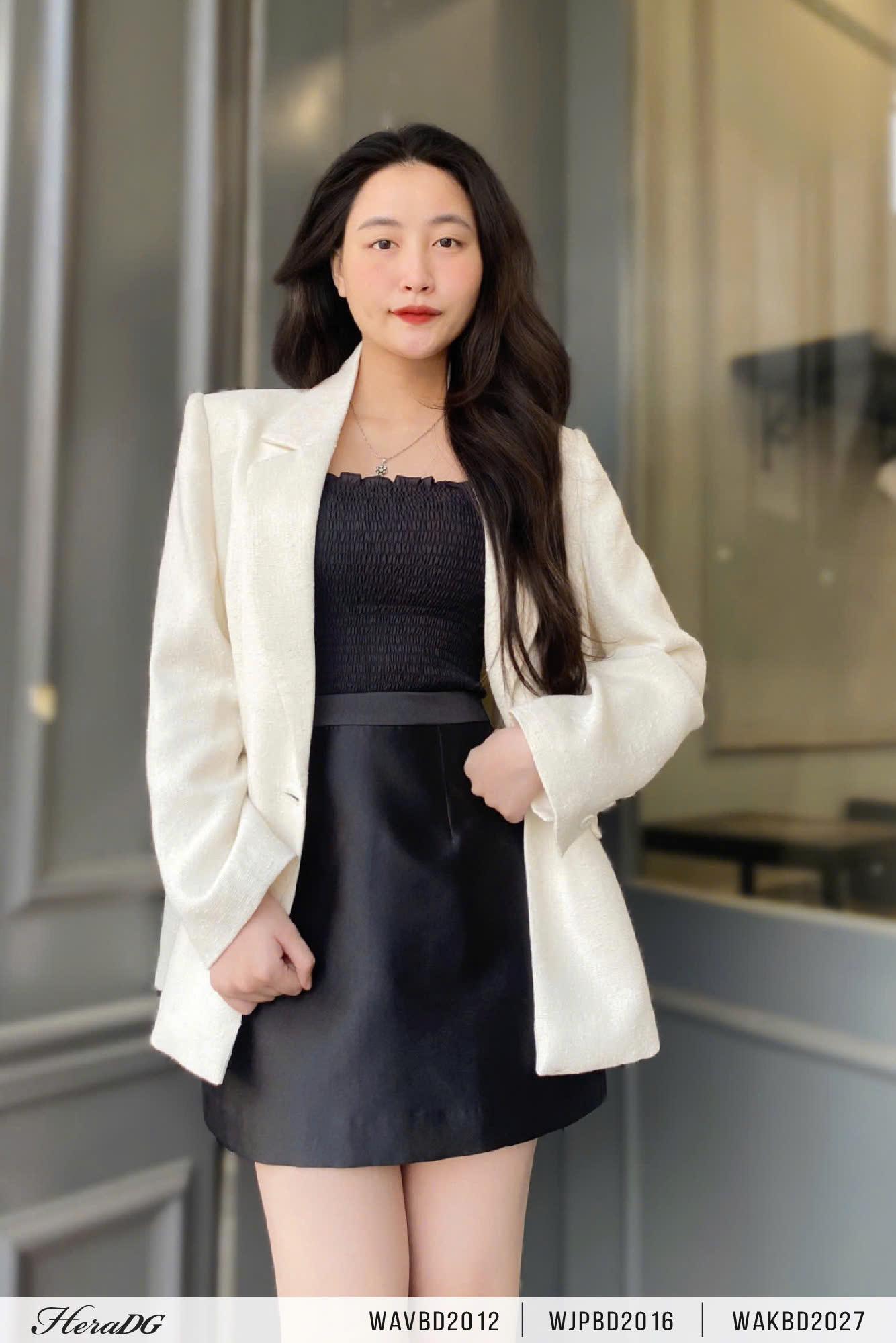 Áo blazer dáng suông
