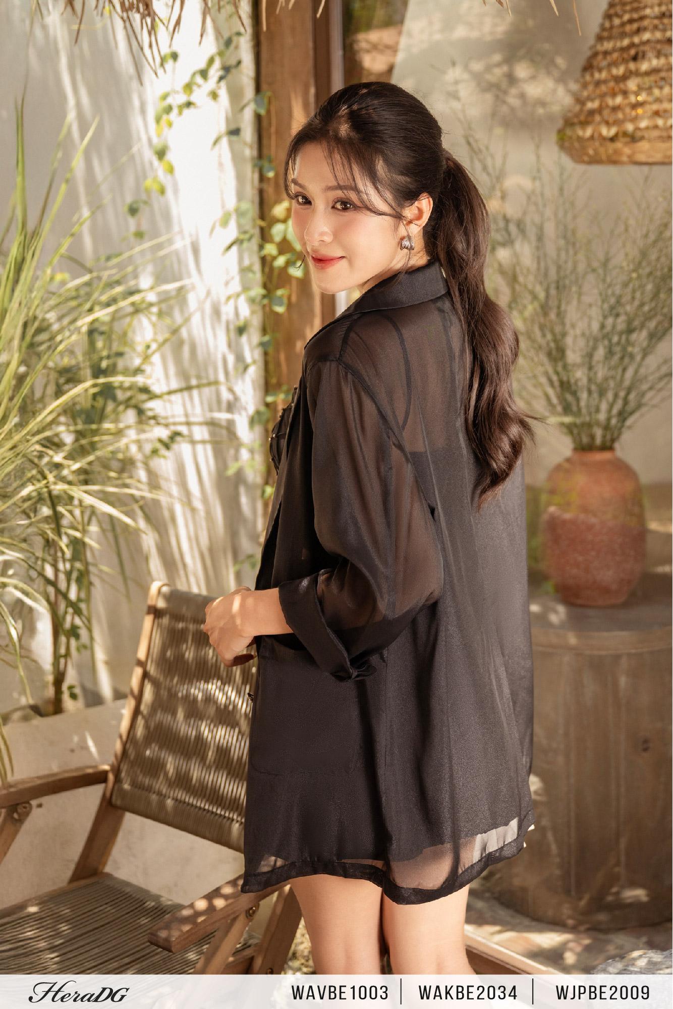 Áo blazer tơ