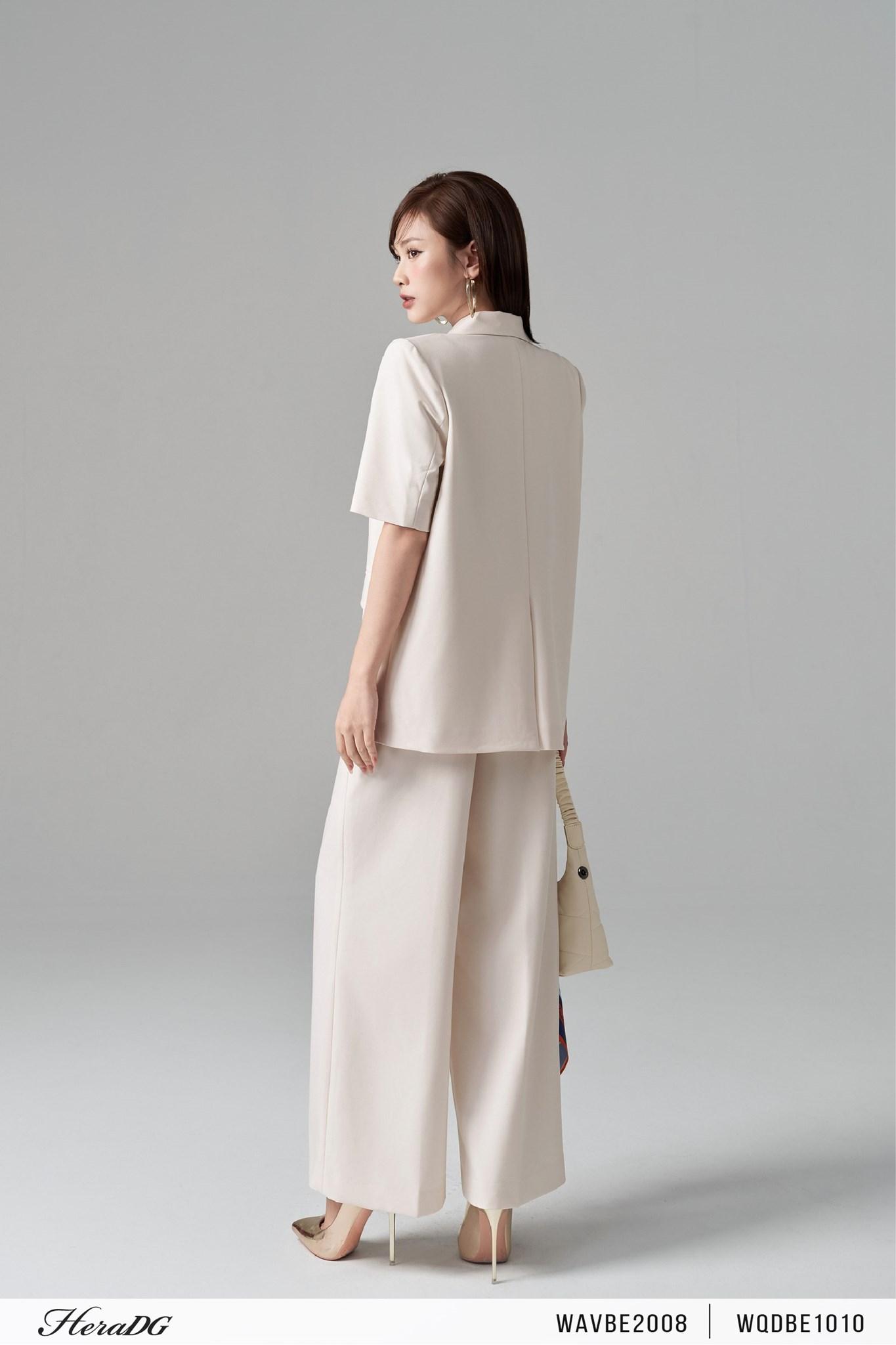 Áo blazer tay cộc