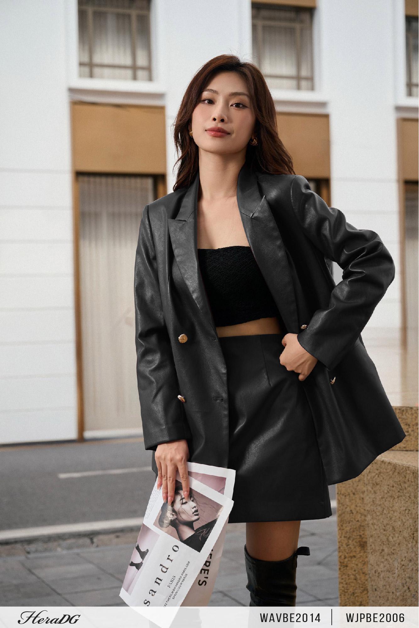 Áo blazer da