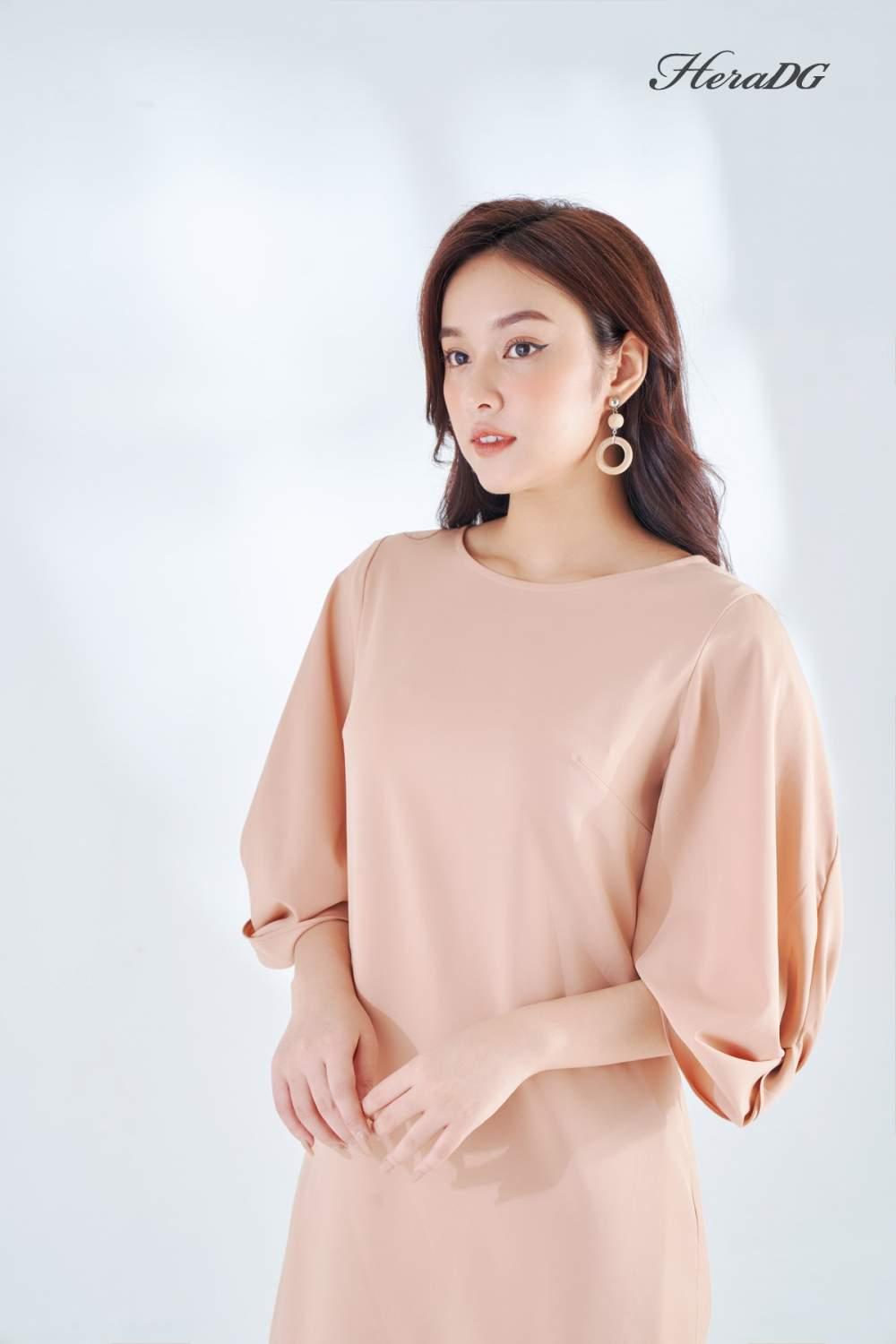 Đầm suông tay lỡ