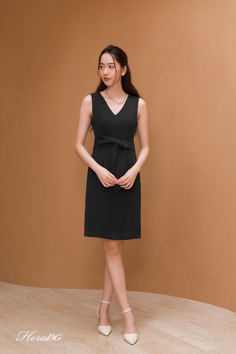 Đầm ôm dây xoắn eo