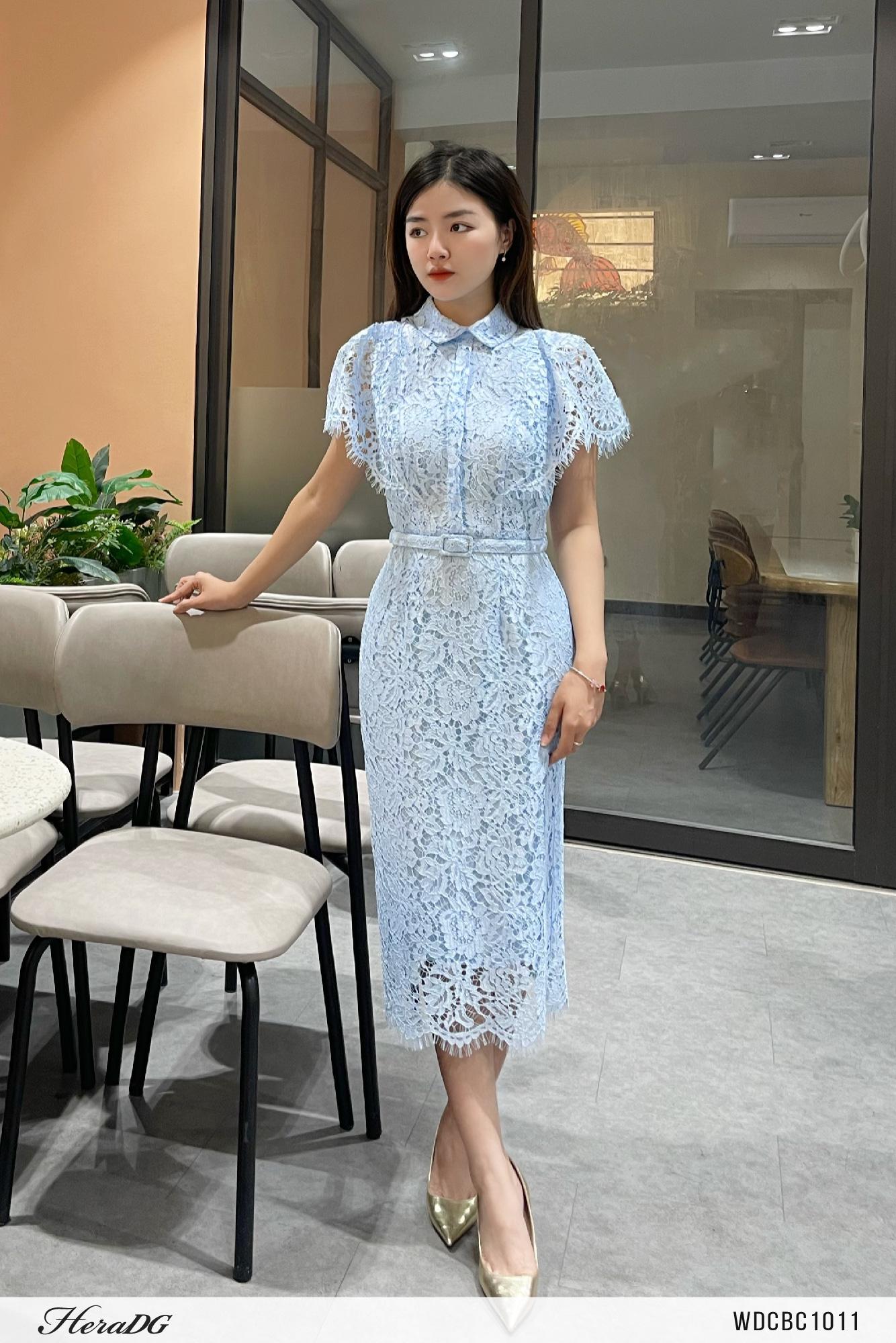 Đầm ren dáng ôm